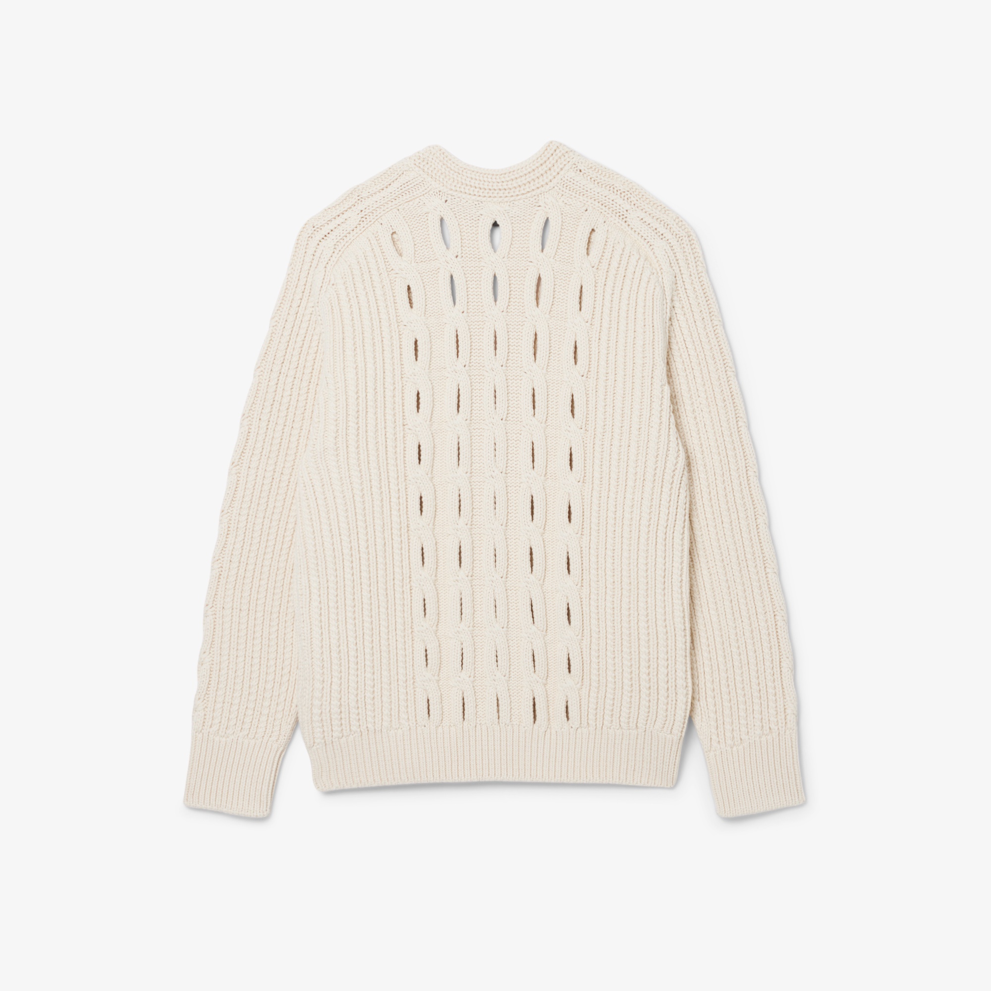 『SS26 Fashion Show』 レースケーブルニットカーディガン