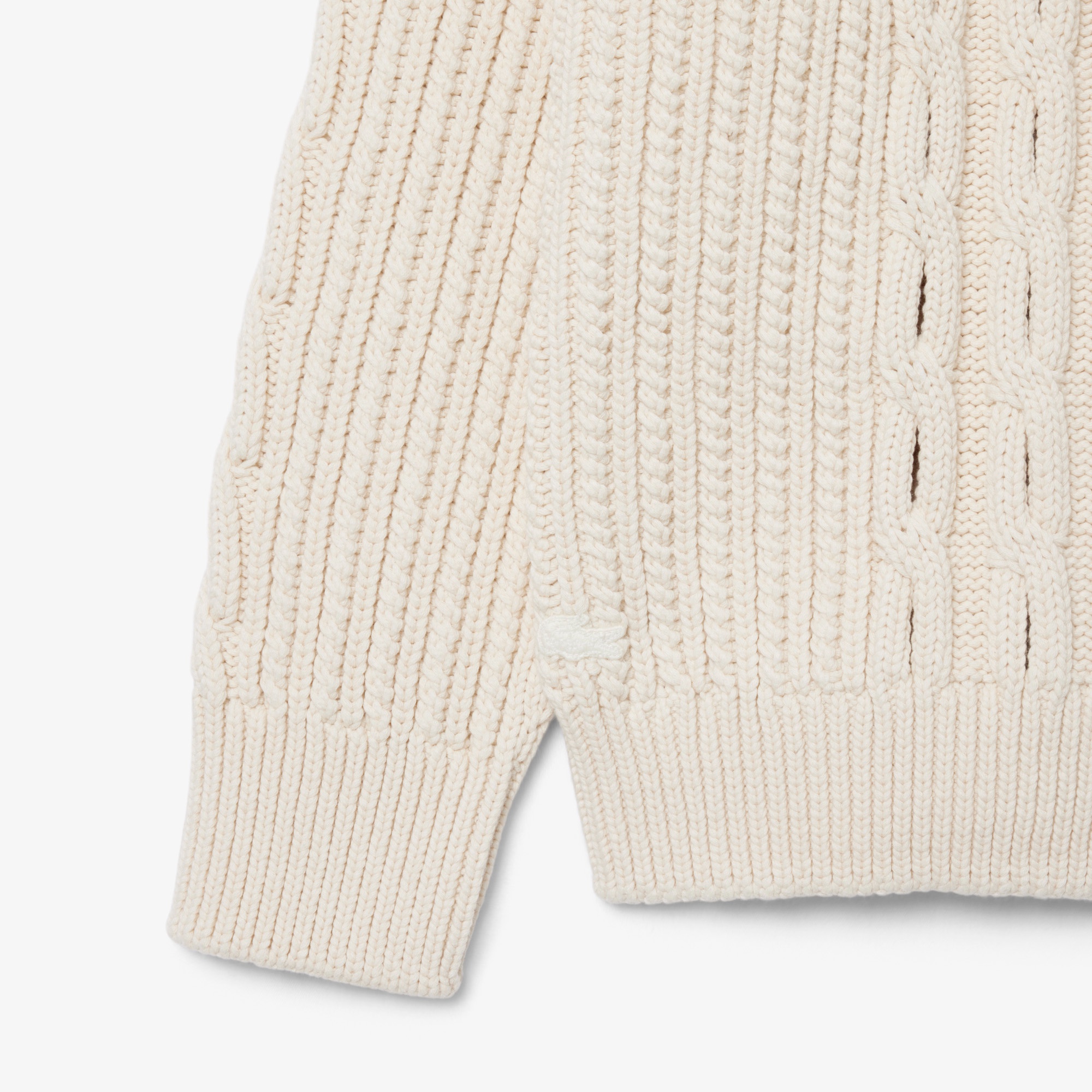 『SS26 Fashion Show』 レースケーブルニットカーディガン