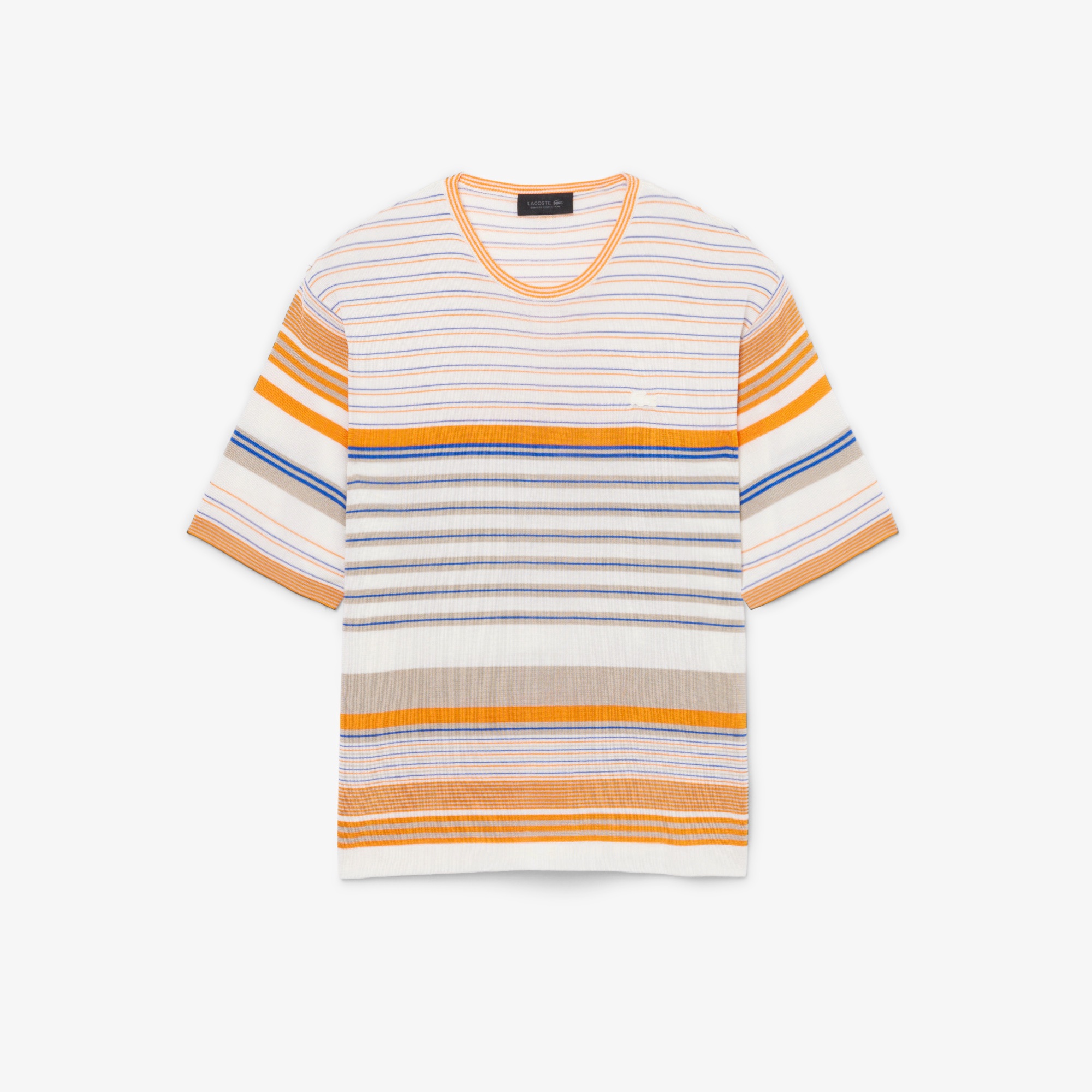 『SS26 Fashion Show』 マルチボーダーレーヨンジャージTシャツ