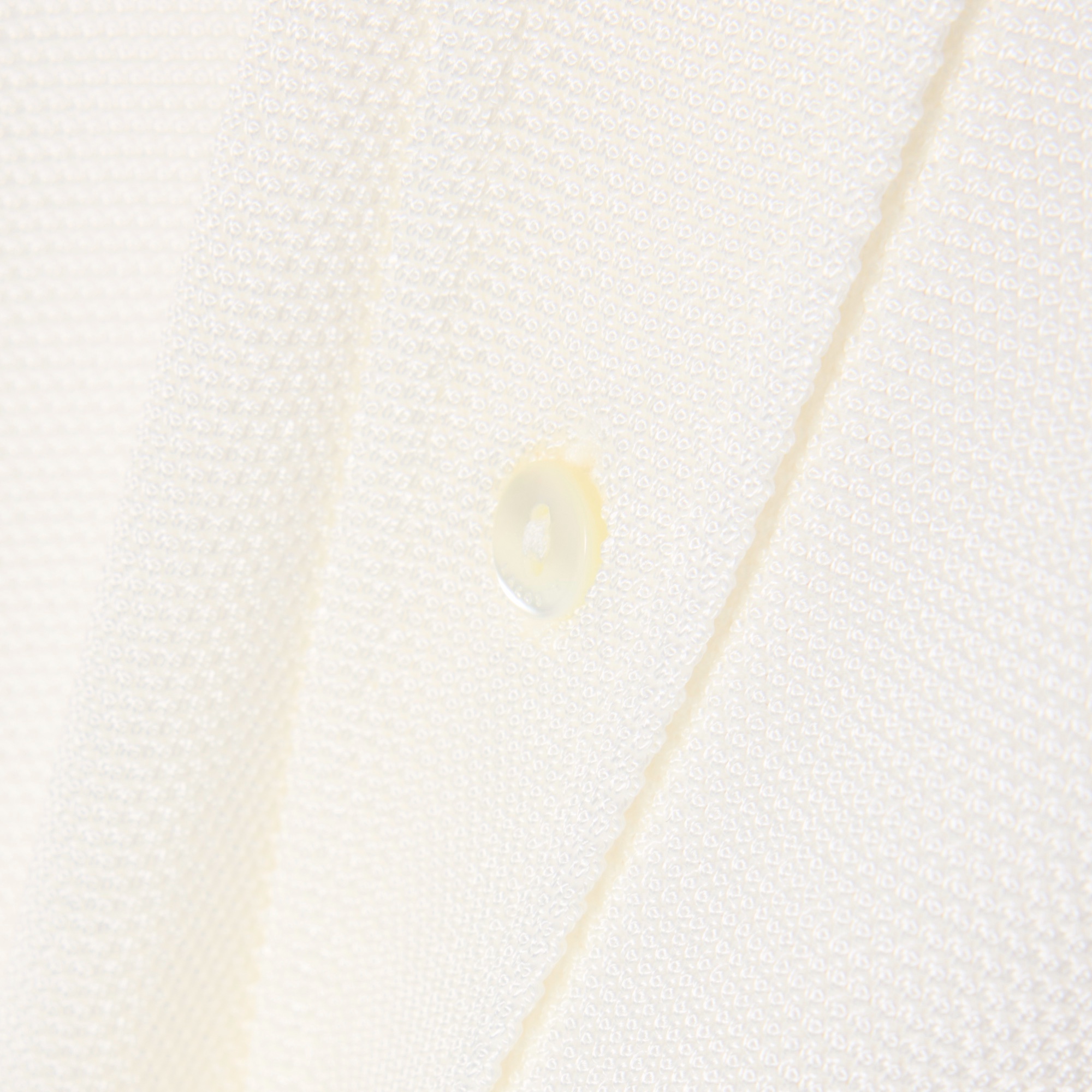 グロッシー鹿の子地ロングスリーブポロシャツ