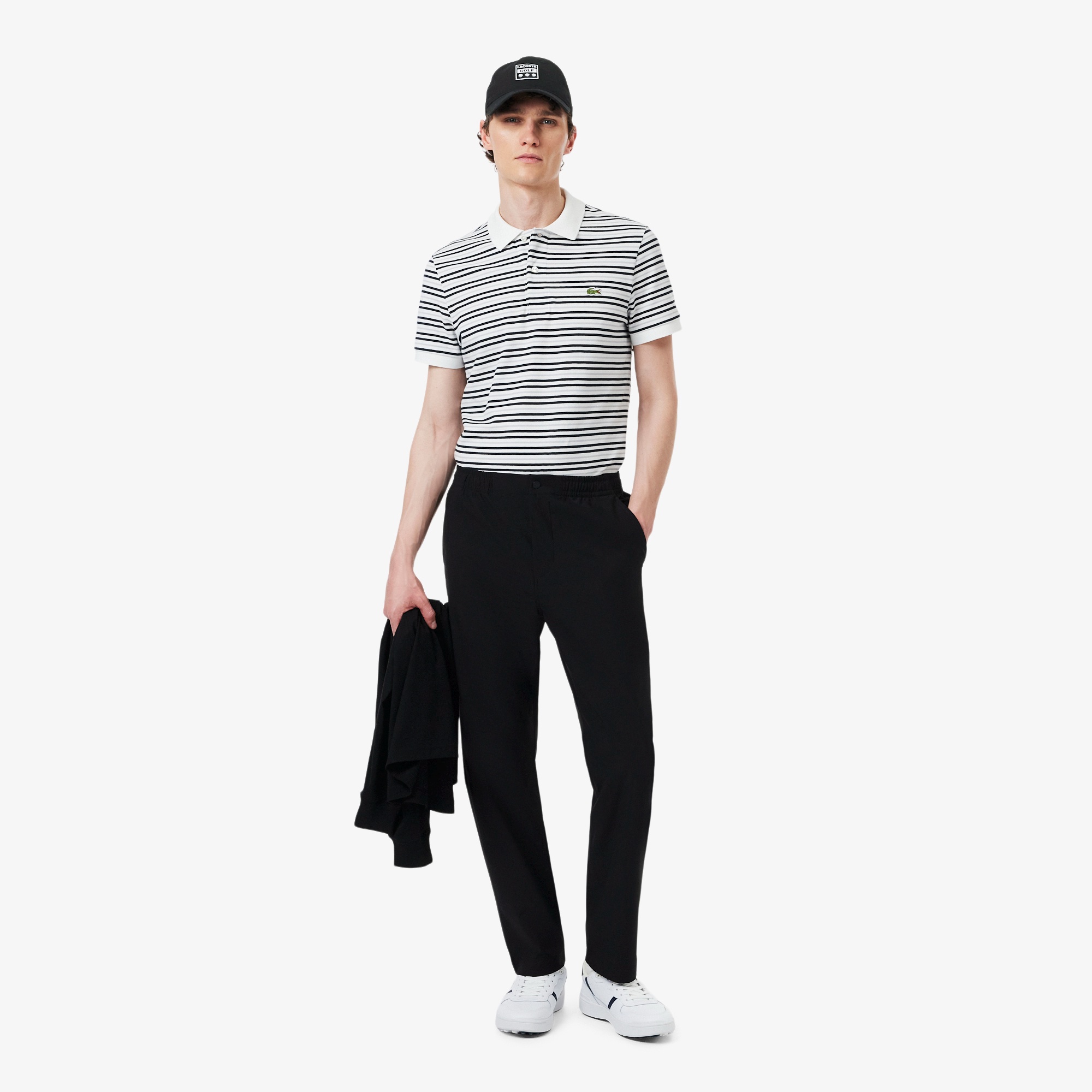 ラコステ×ニューエラ 9TWENTY アーカイブゴルフワッペンキャップ