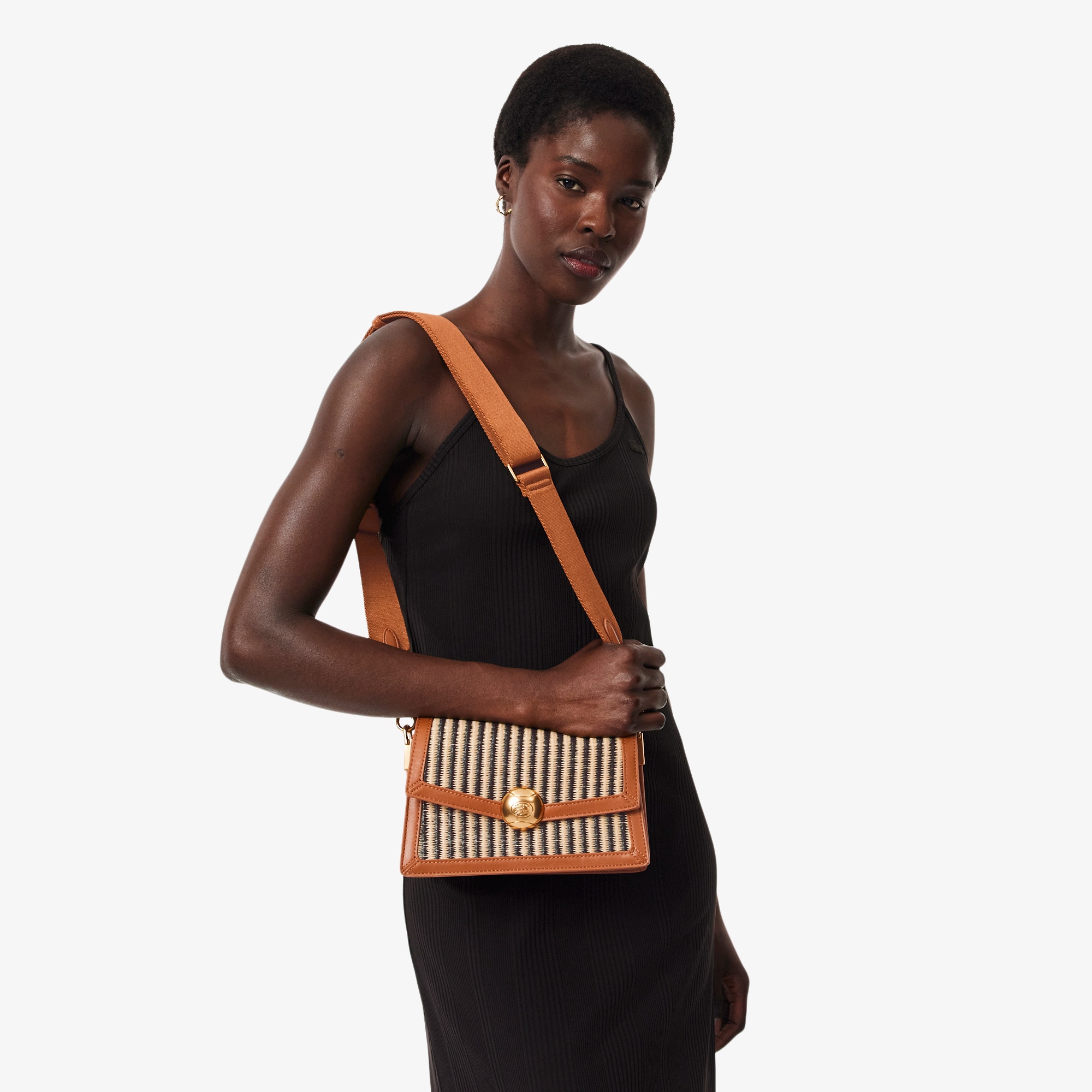 サマーパック テニスボールモチーフフラップバッグ