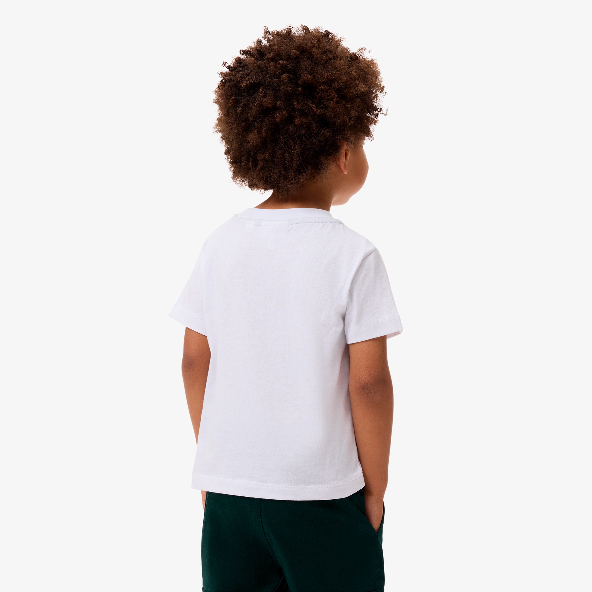 JUNIOR ベーシックワニロゴパッチTシャツ