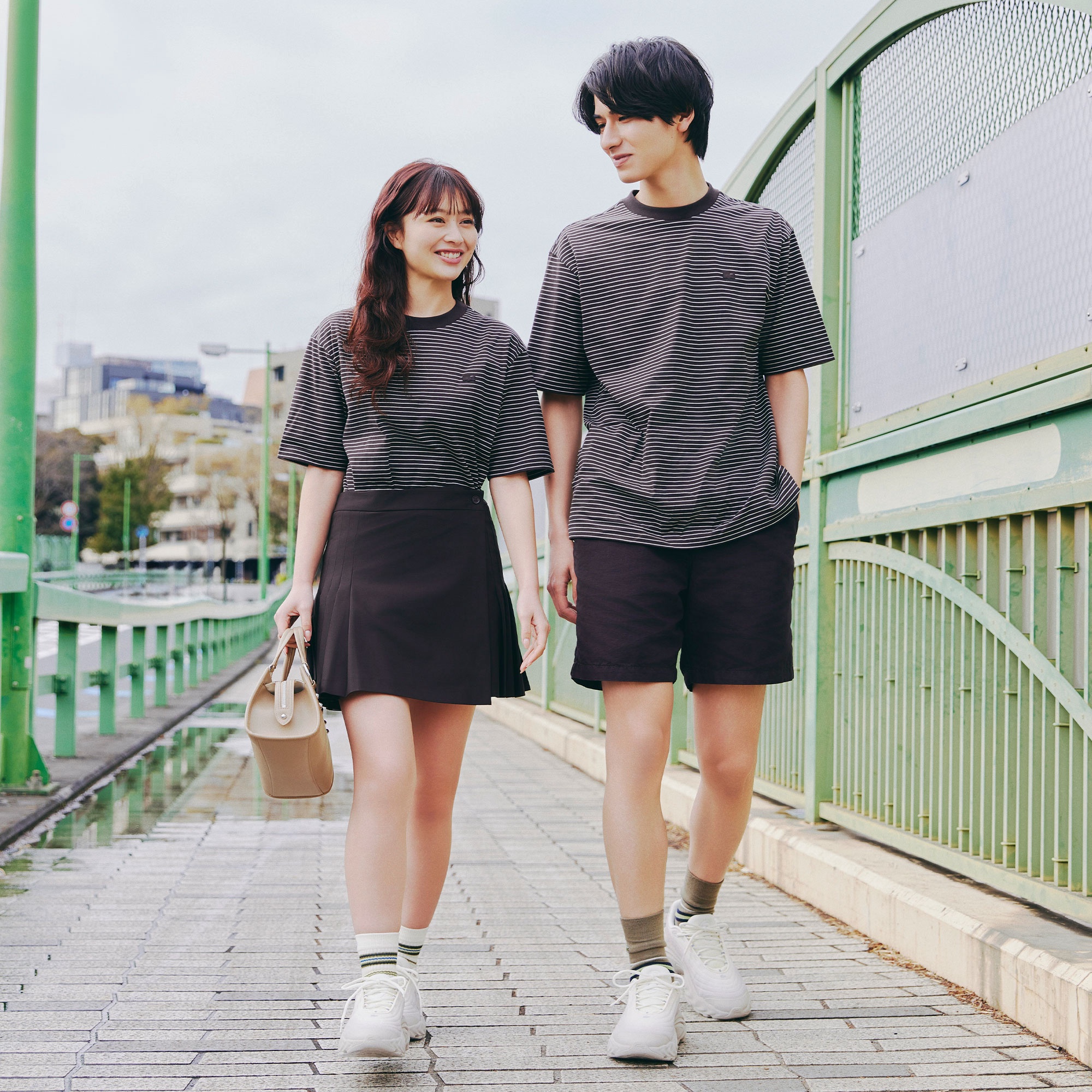 【オンライン限定】リラックスフィットボーダーTシャツ