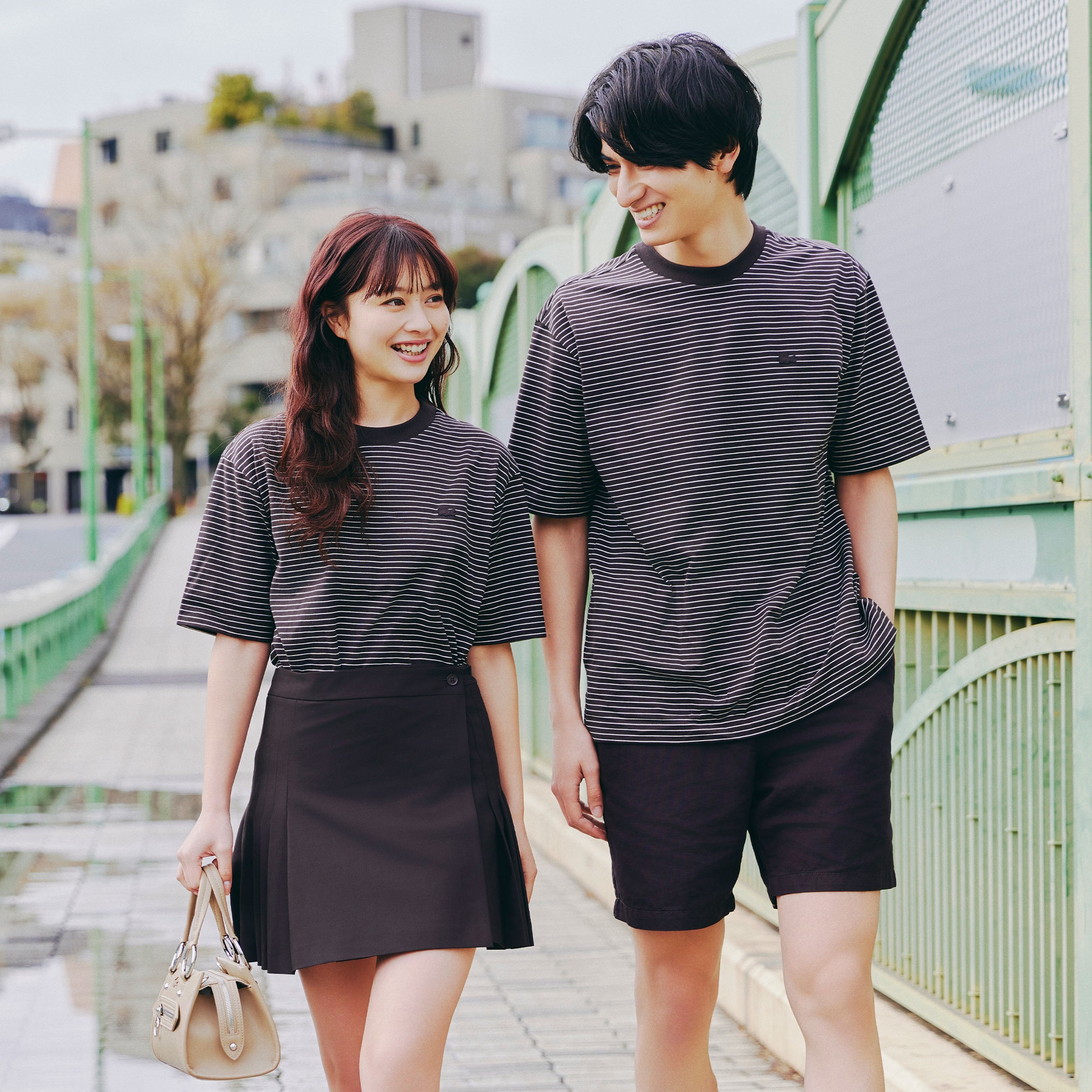 【オンライン限定】リラックスフィットボーダーTシャツ