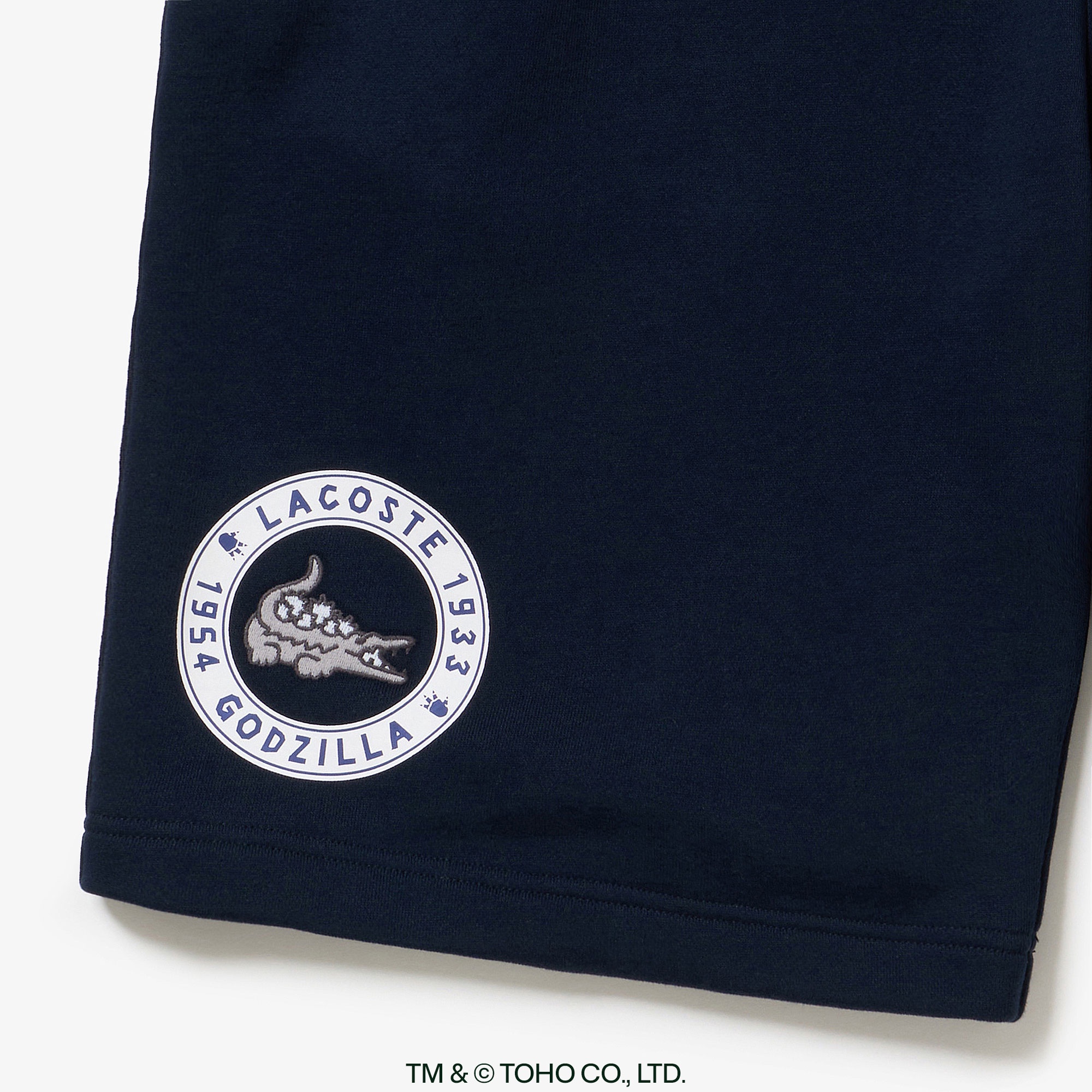 『LACOSTE＋GODZILLA 2.0』 ゴジラ＋ラコステ スウェットショーツ