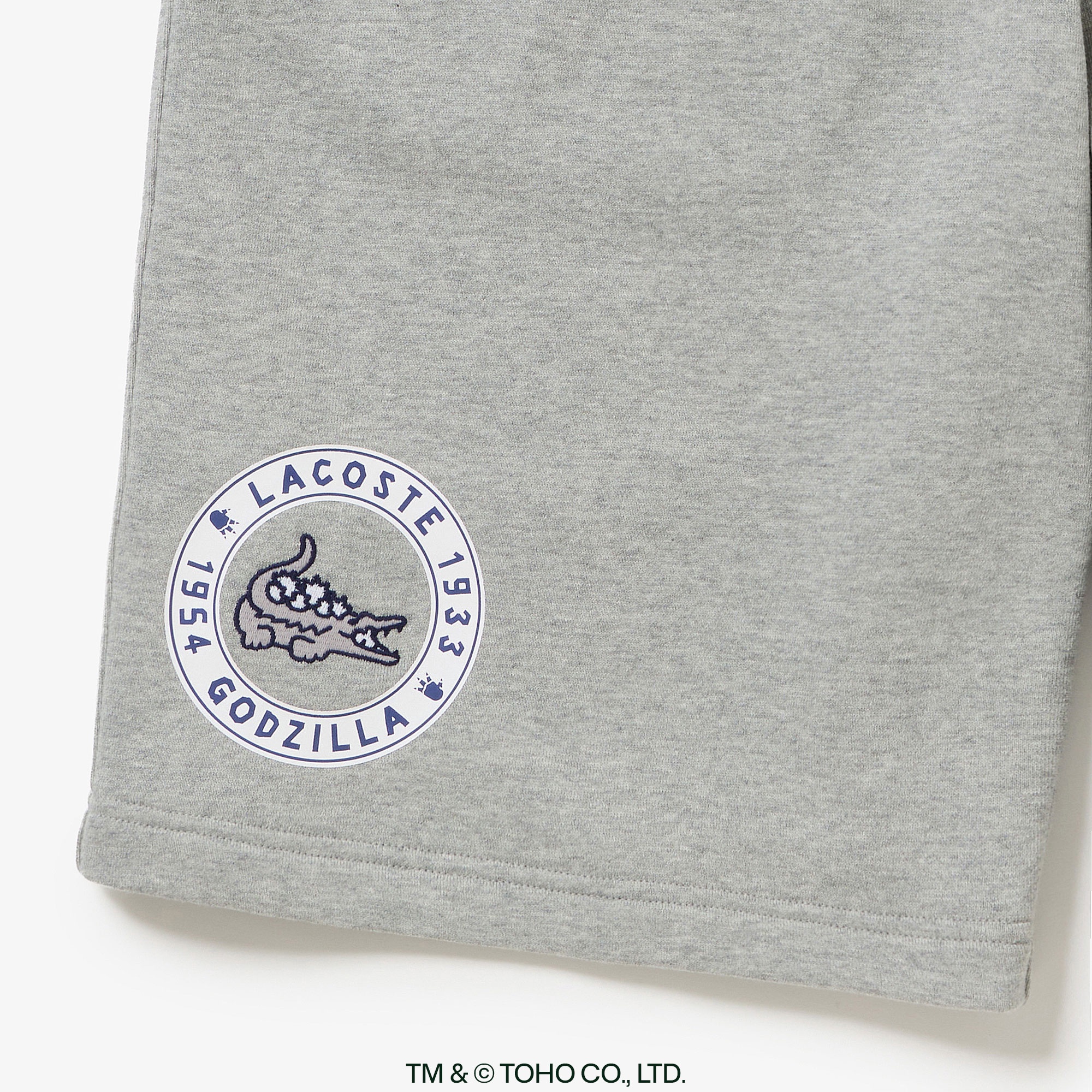 『LACOSTE＋GODZILLA 2.0』 ゴジラ＋ラコステ スウェットショーツ