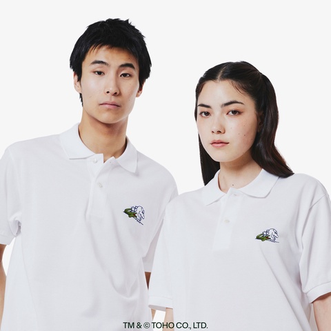 LACOSTE＋GODZILLA 2.0』 ゴジラヘッド ポロシャツ PH01GZJ - ラコステ