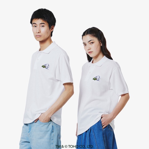 LACOSTE＋GODZILLA 2.0』 ゴジラヘッド ポロシャツ PH01GZJ - ラコステ