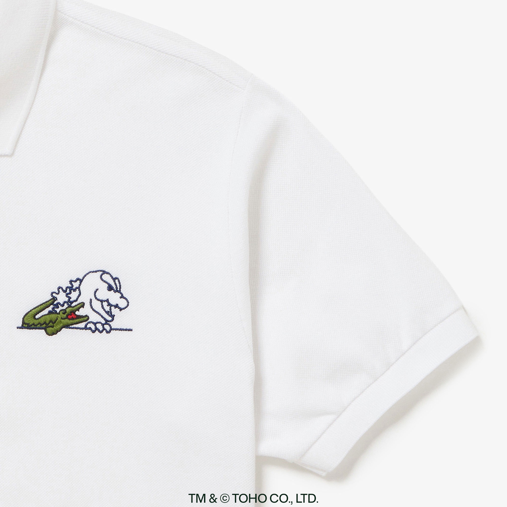 『LACOSTE＋GODZILLA 2.0』 ゴジラヘッド ポロシャツ
