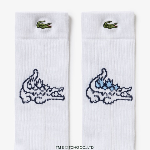 LACOSTE＋GODZILLA 2.0』 ゴジラ＋ラコステ ソックス RA1GZJ