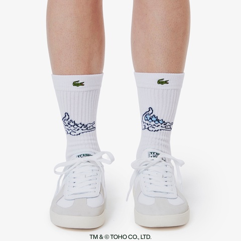 LACOSTE＋GODZILLA 2.0』 ゴジラ＋ラコステ ソックス RAW2GZJ