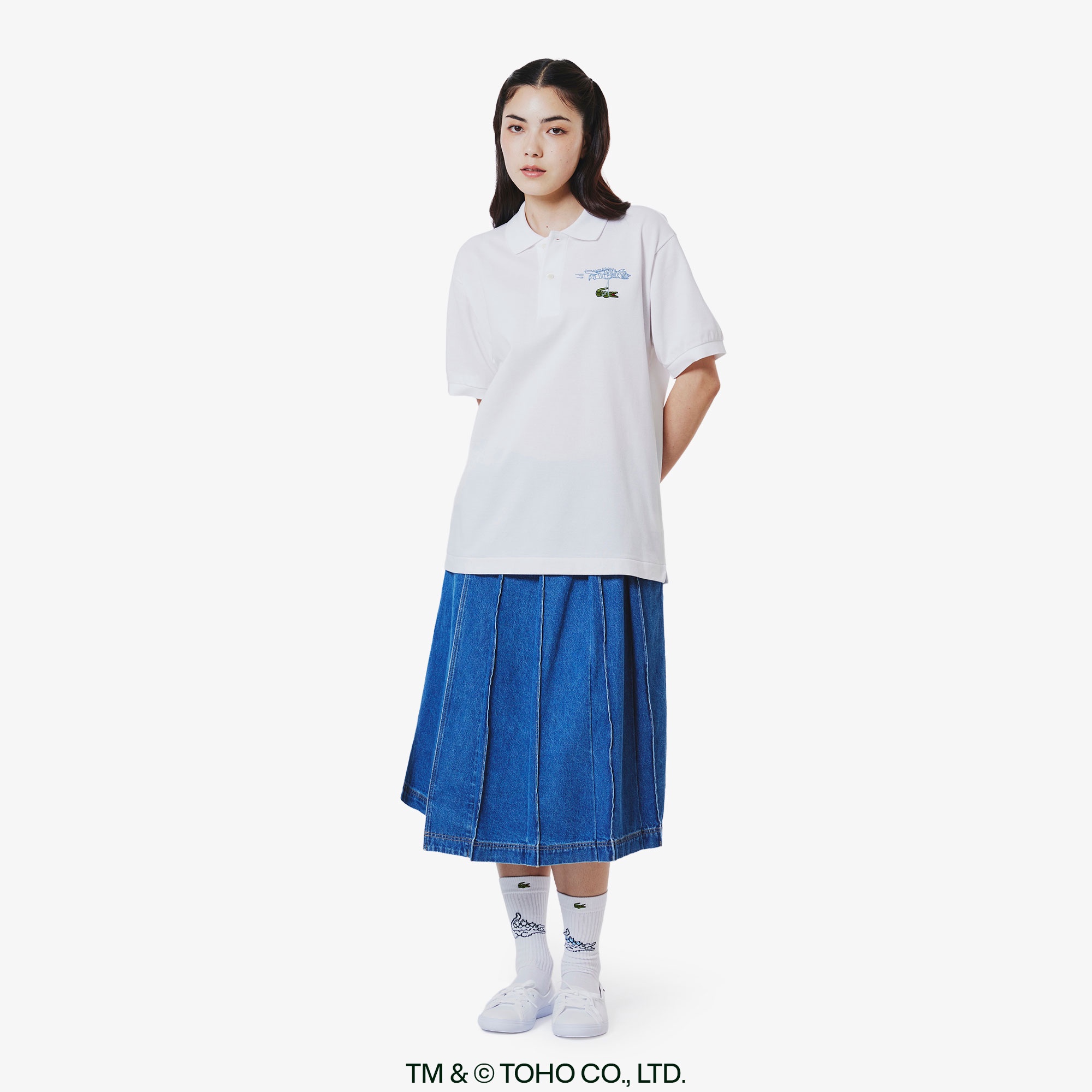LACOSTE＋GODZILLA 2.0』 ゴジラ＋ラコステ ソックス RAW2GZJ