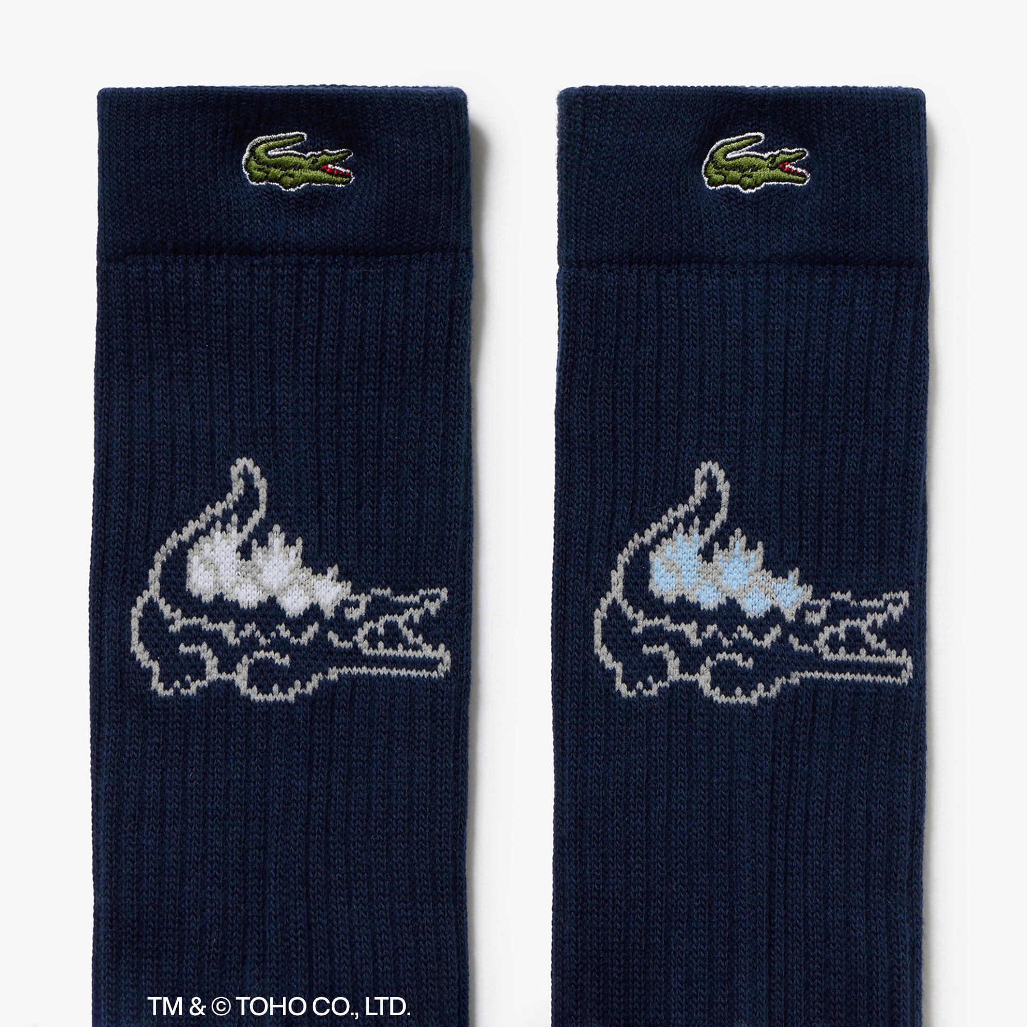 LACOSTE＋GODZILLA 2.0』 ゴジラ＋ラコステ ソックス RAW2GZJ