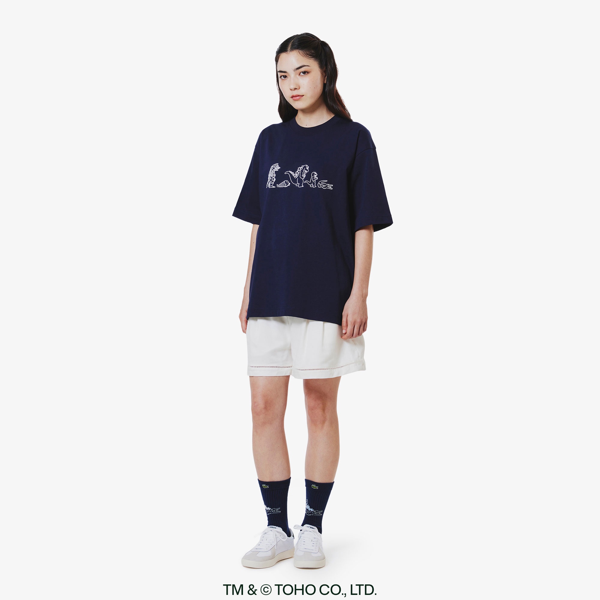 『LACOSTE＋GODZILLA 2.0』 ゴジラ＋ラコステ ソックス