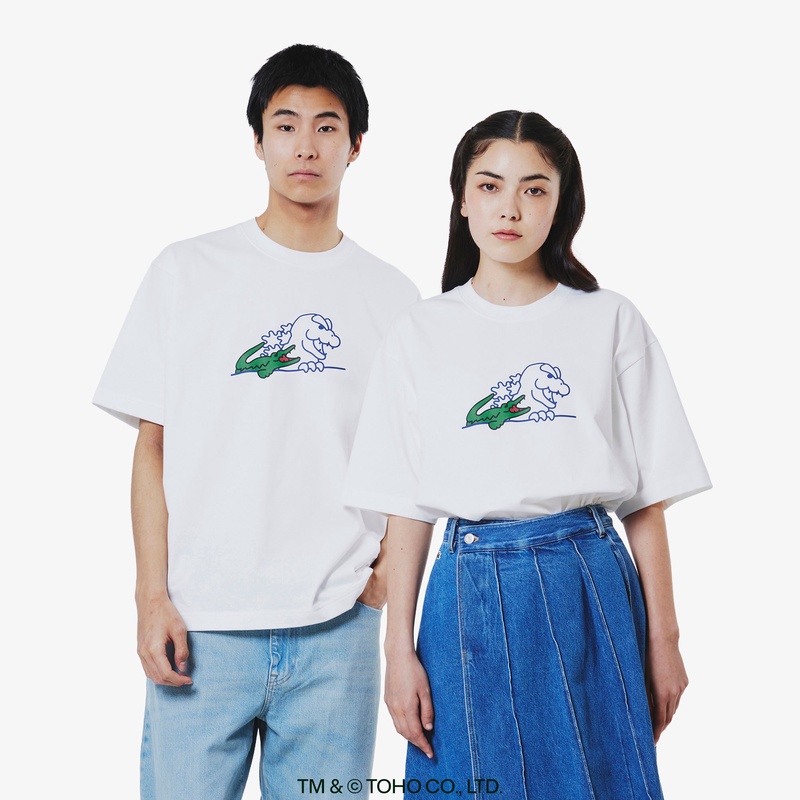 LACOSTE＋GODZILLA 2.0』 ゴジラヘッド Tシャツ LACOSTE＋GODZILLA 2.0』 ゴジラヘッド Tシャツ TH01GZJ - ラコステ