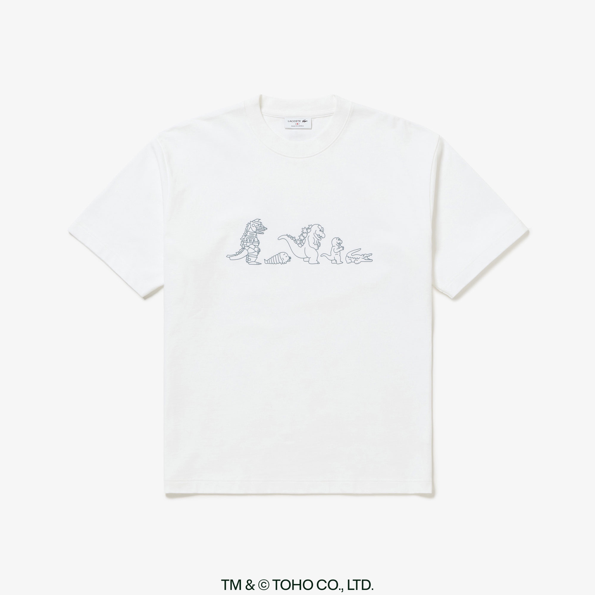 『LACOSTE＋GODZILLA 2.0』 チームゴジラ Tシャツ