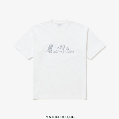 LACOSTE＋GODZILLA 2.0』 チームゴジラ Tシャツ TH03GZJ - ラコステ