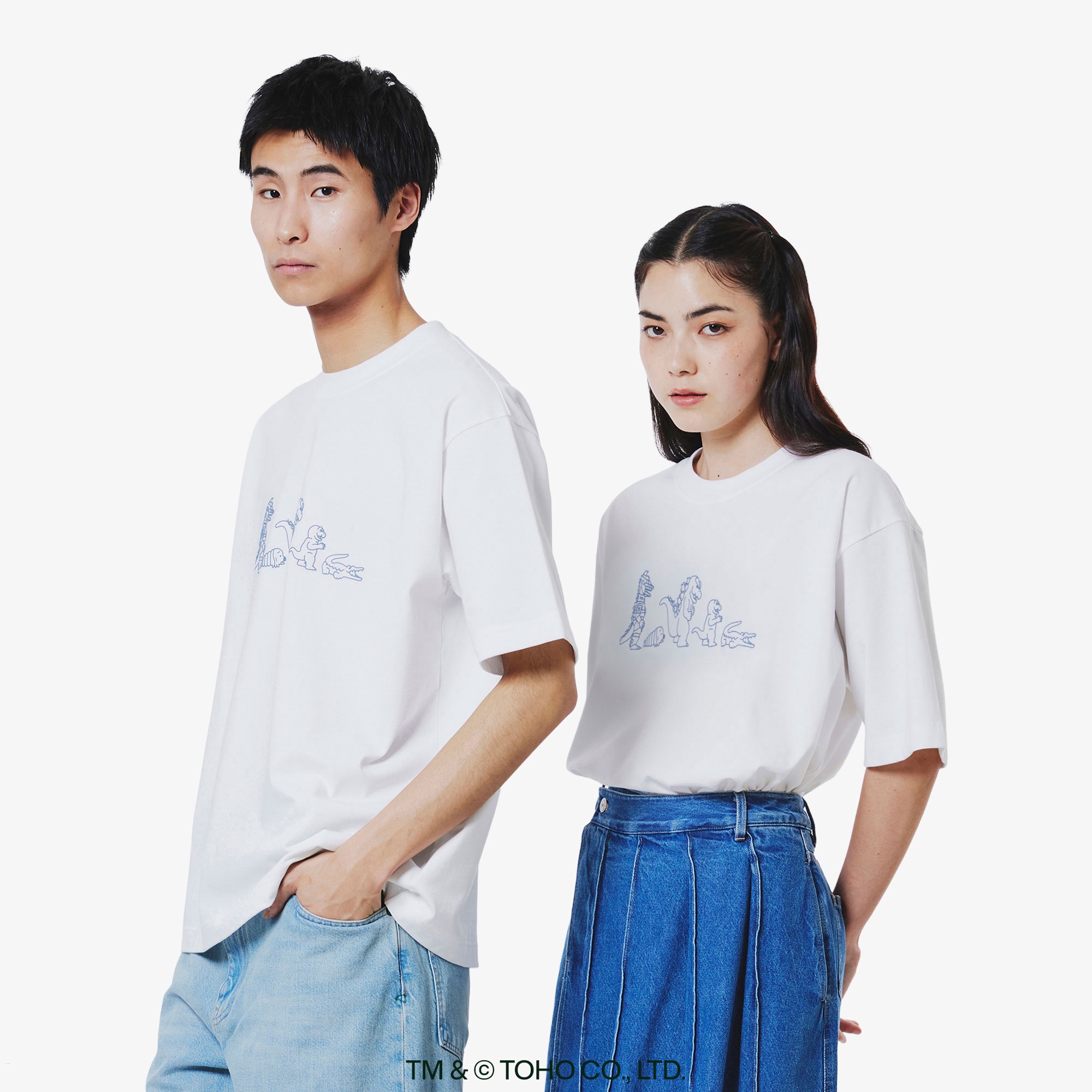 『LACOSTE＋GODZILLA 2.0』 チームゴジラ Tシャツ