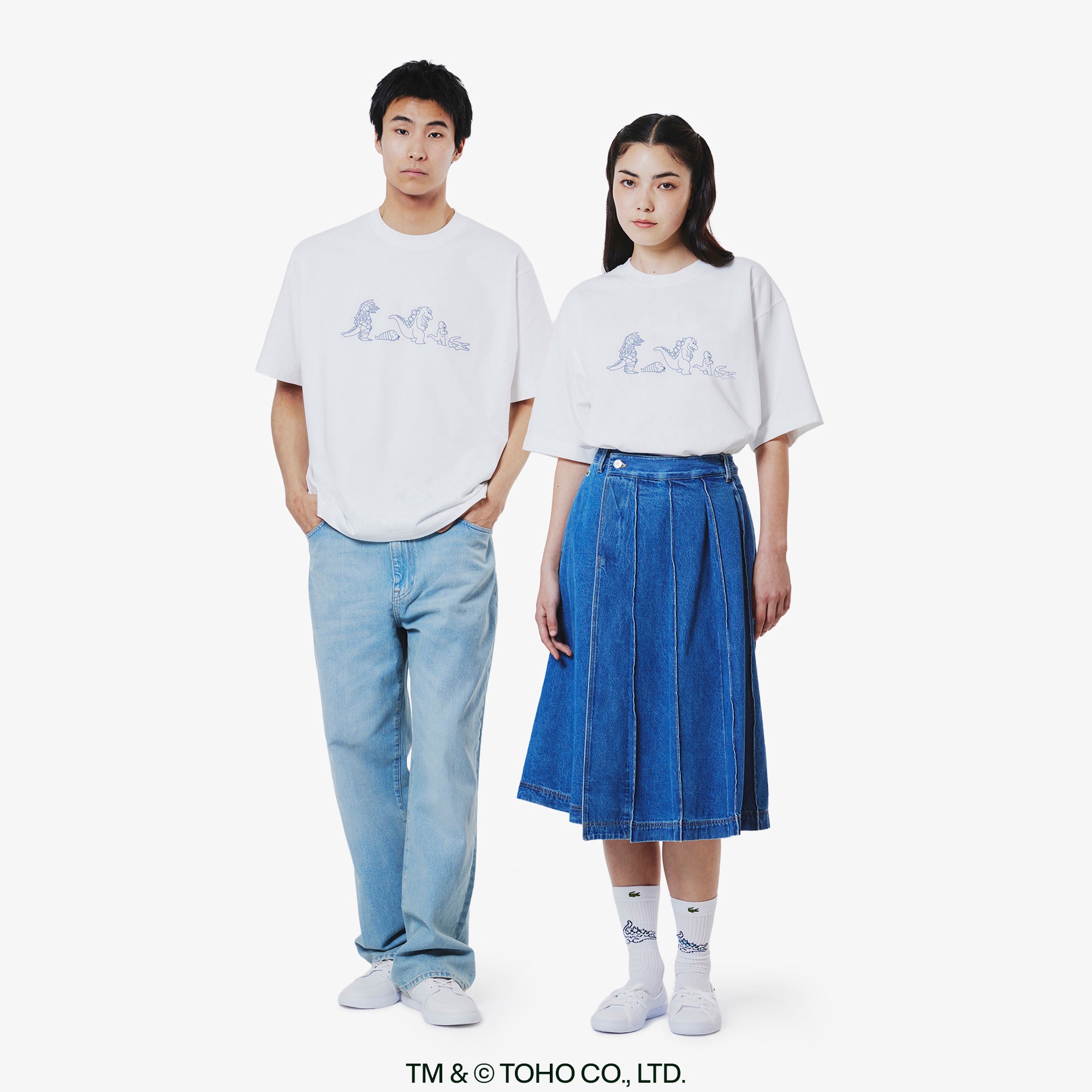 『LACOSTE＋GODZILLA 2.0』 チームゴジラ Tシャツ
