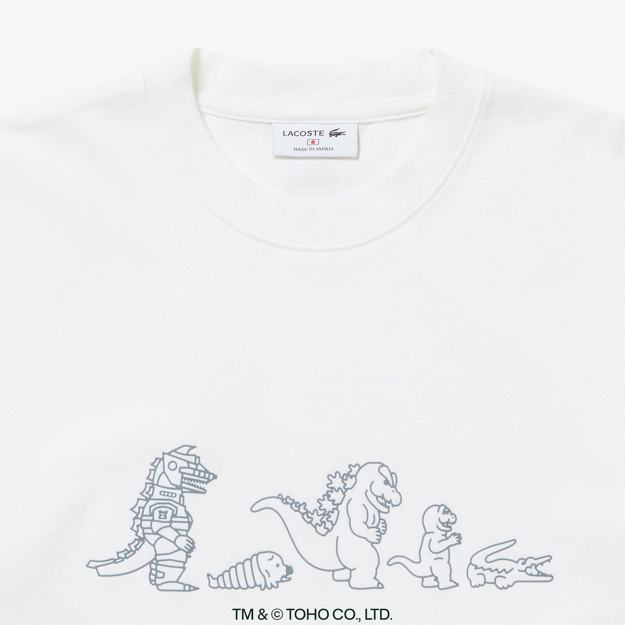 『LACOSTE＋GODZILLA 2.0』 チームゴジラ Tシャツ