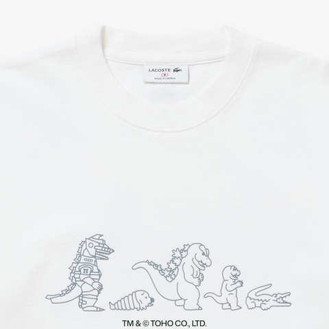 LACOSTE＋GODZILLA 2.0』 チームゴジラ Tシャツ TH03GZJ - ラコステ
