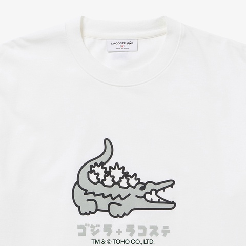 LACOSTE＋GODZILLA 2.0』 ゴジラ＋ラコステTシャツ TH04GZJ - ラコステ