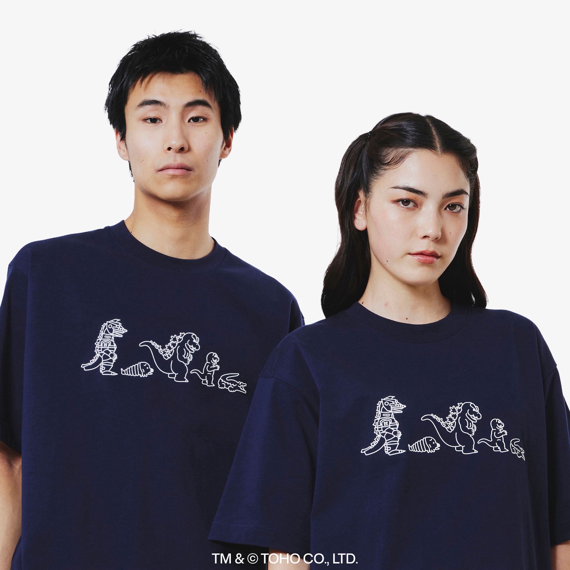 『LACOSTE＋GODZILLA 2.0』 チームゴジラ Tシャツ
