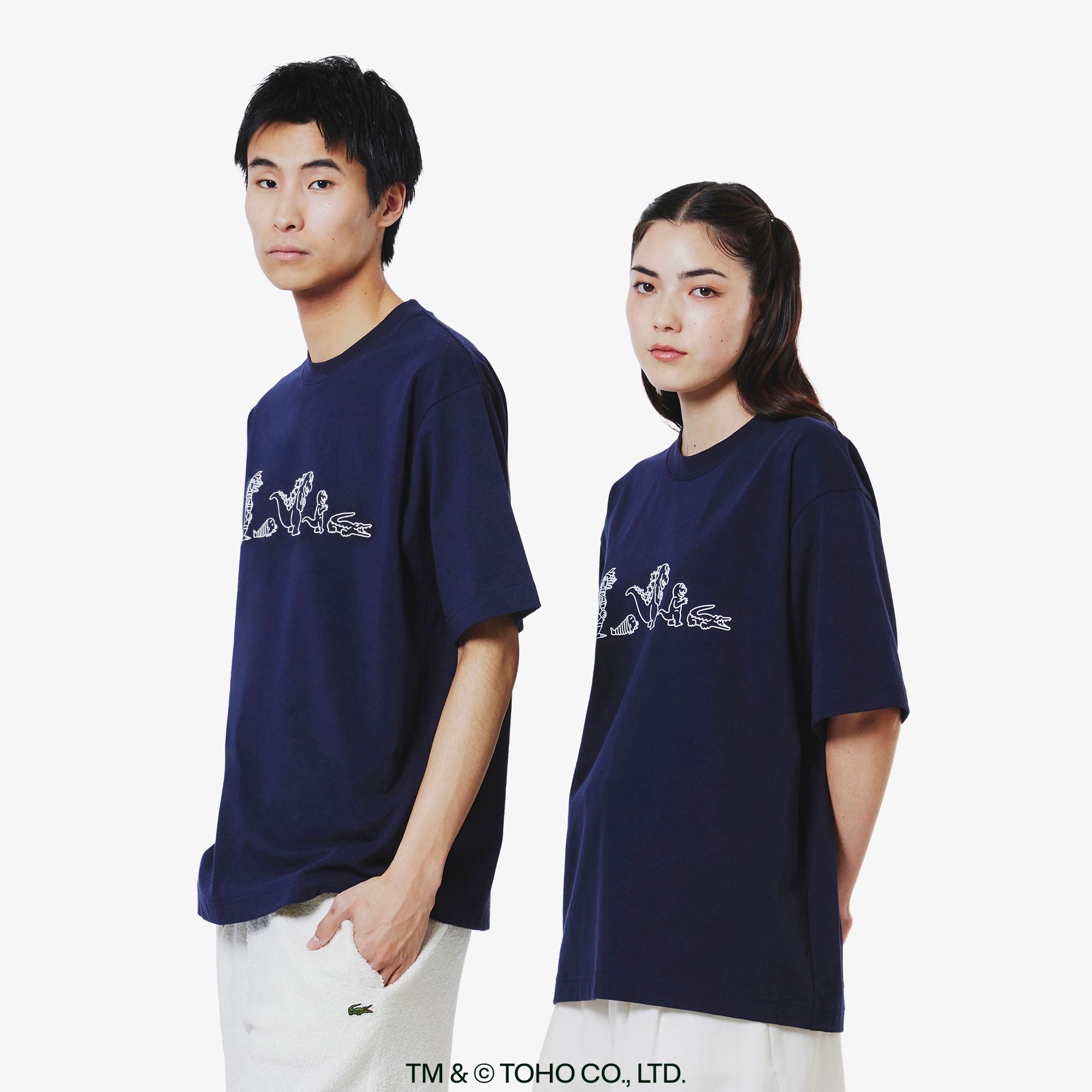 『LACOSTE＋GODZILLA 2.0』 チームゴジラ Tシャツ