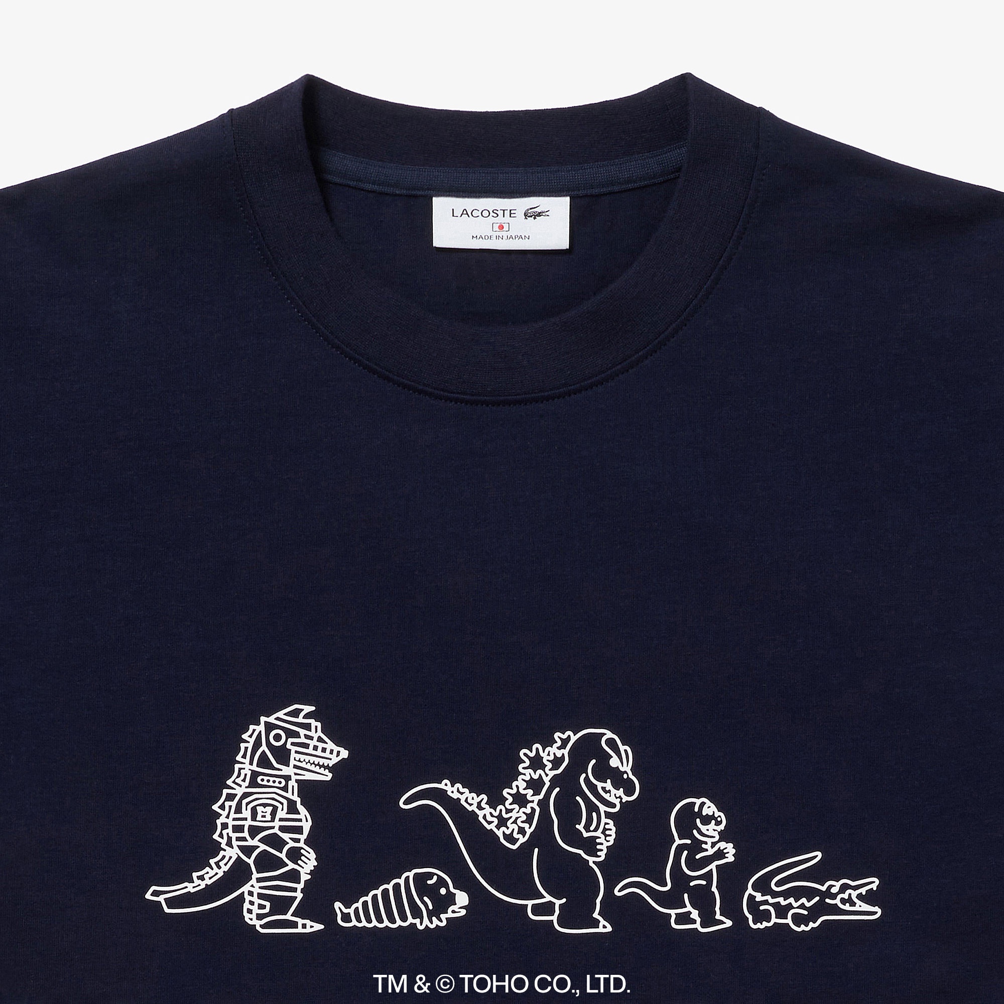 『LACOSTE＋GODZILLA 2.0』 チームゴジラ Tシャツ
