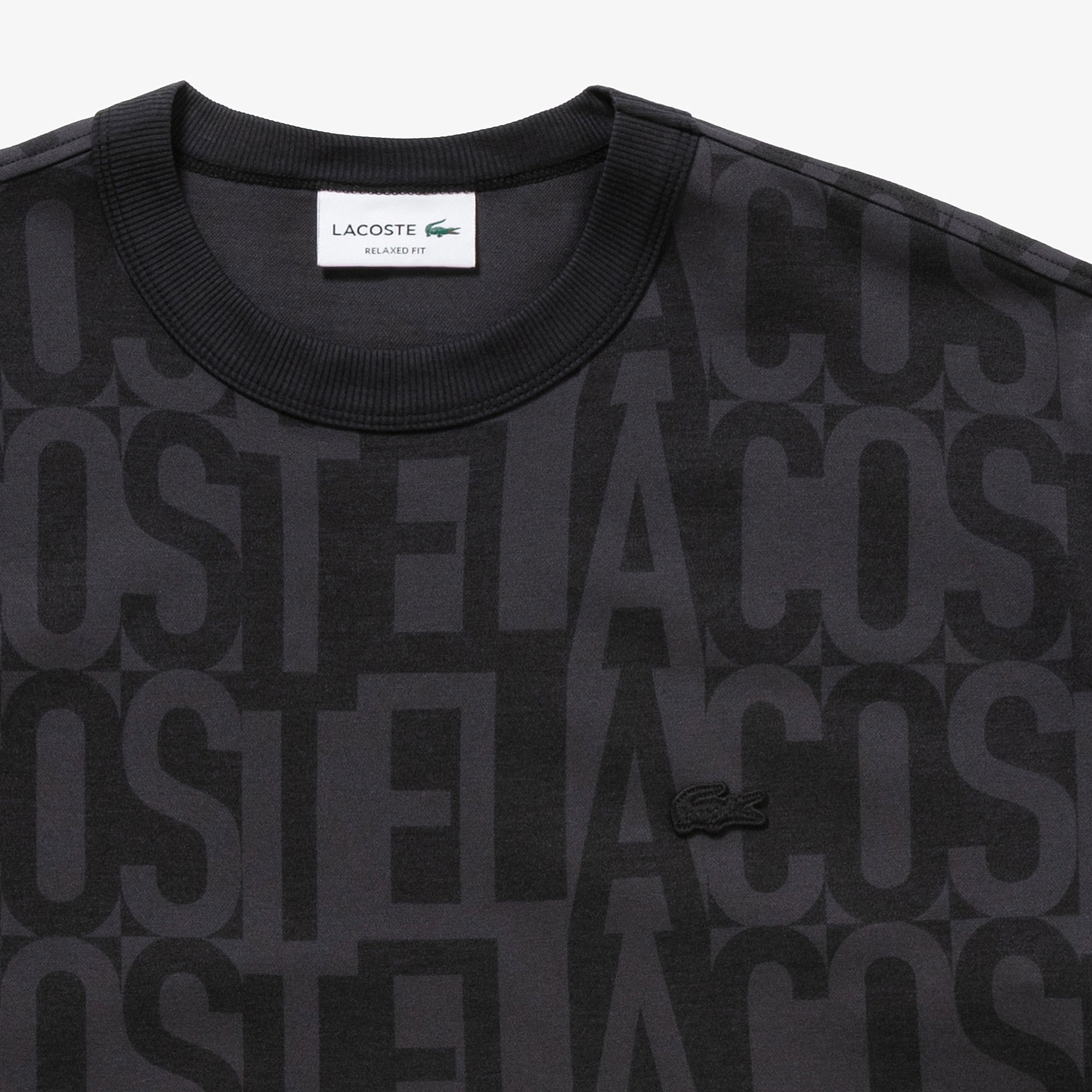 クールマックスブランドネームロゴ総柄Tシャツ