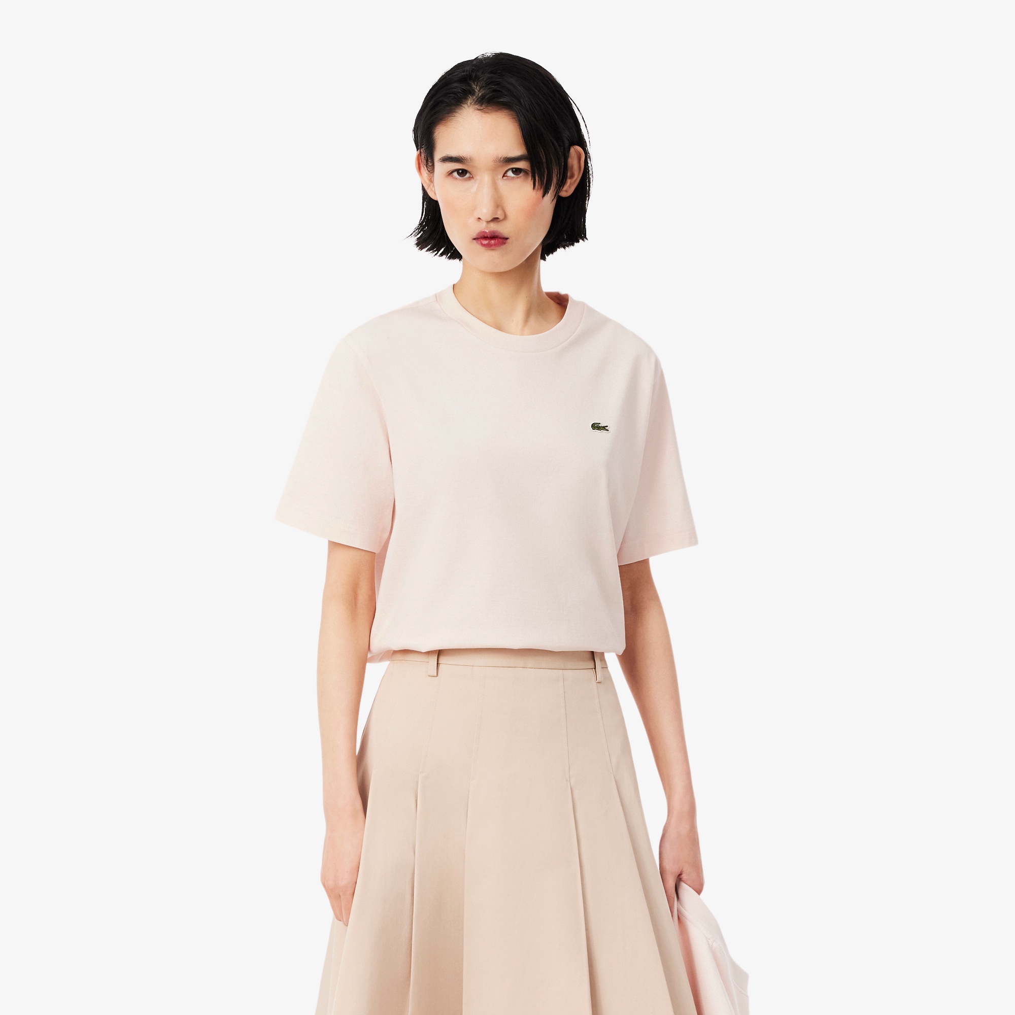 ワンポイントソフトタッチTシャツ