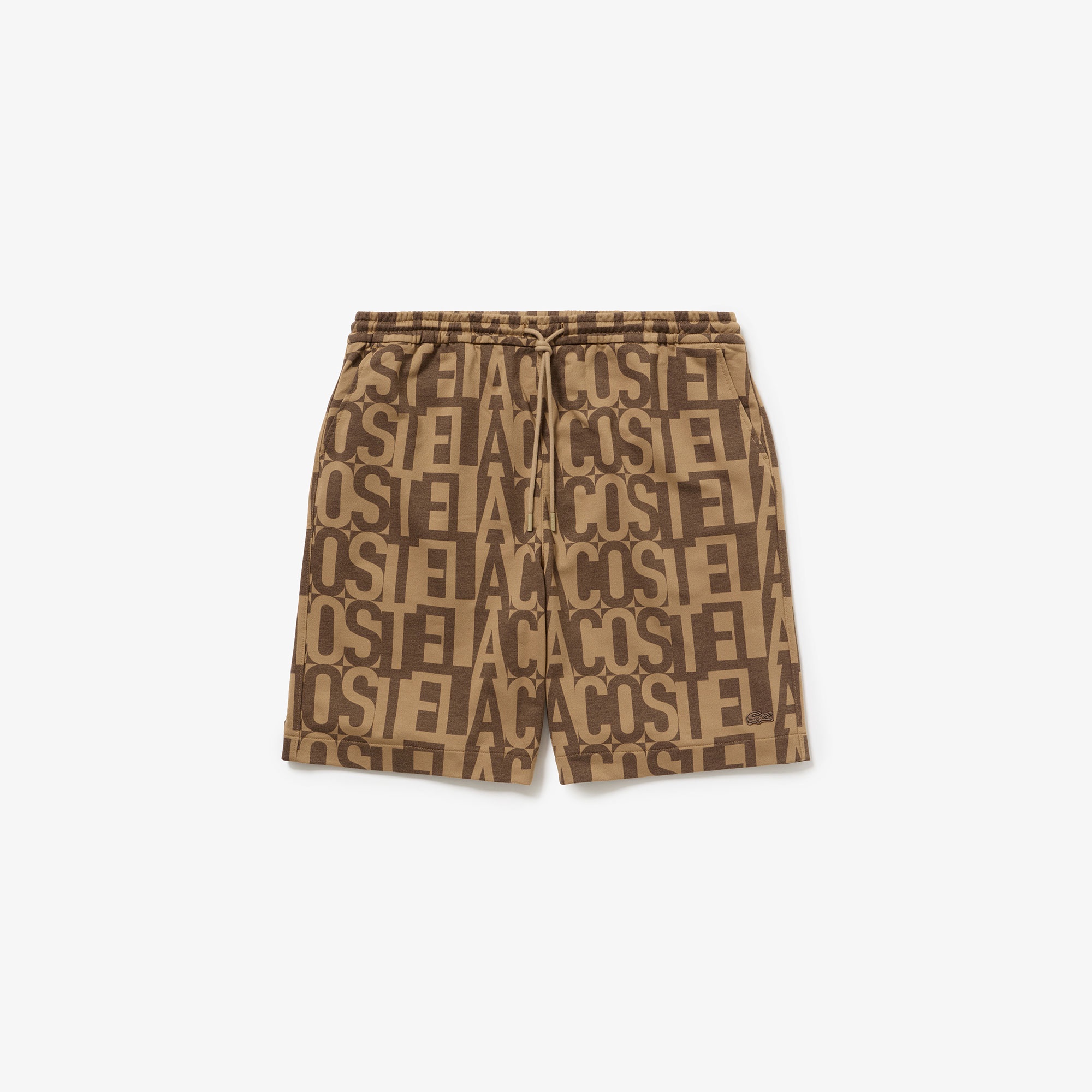 クールマックスブランドネームロゴ総柄ショートパンツ