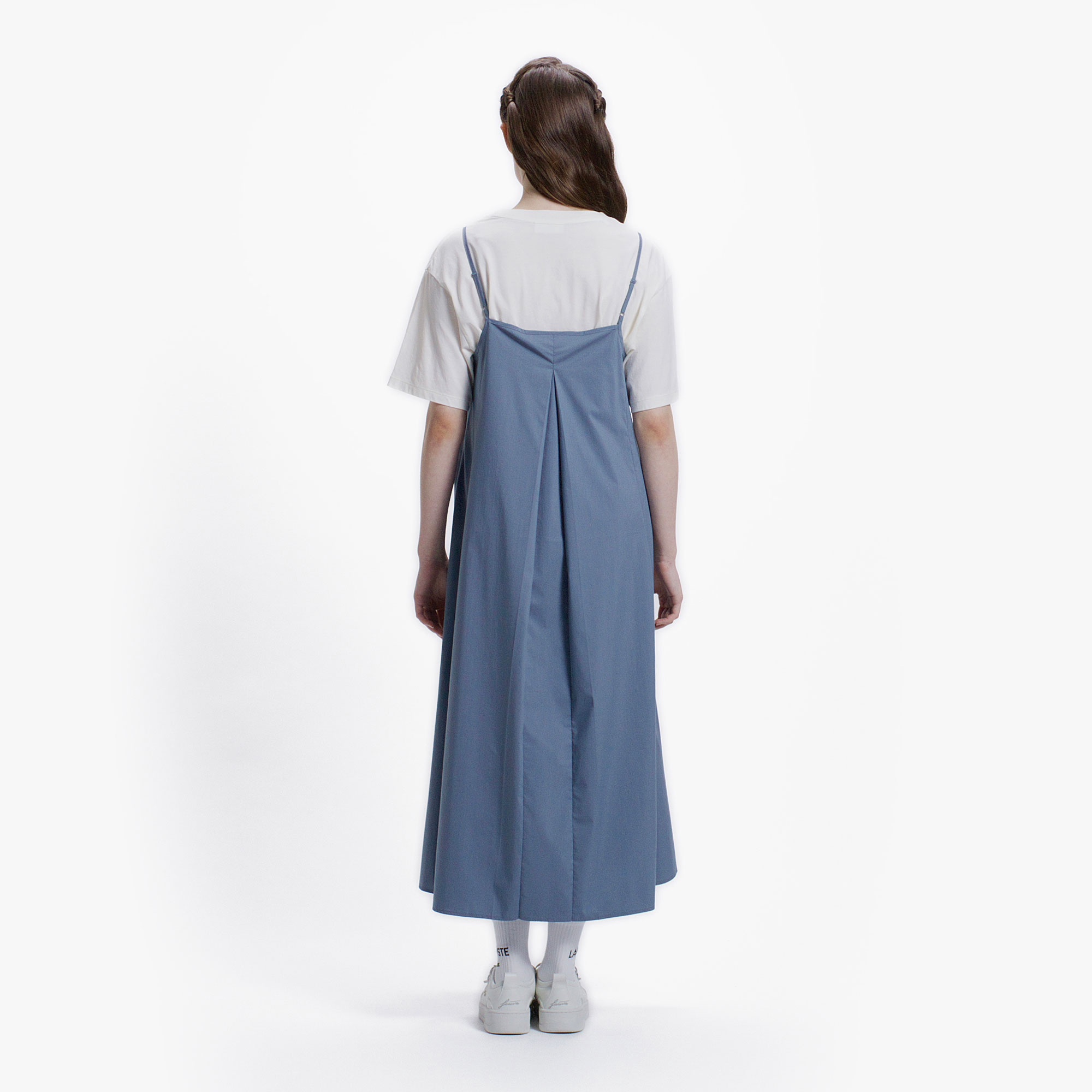 ストレッチタイプライターキャミドレス