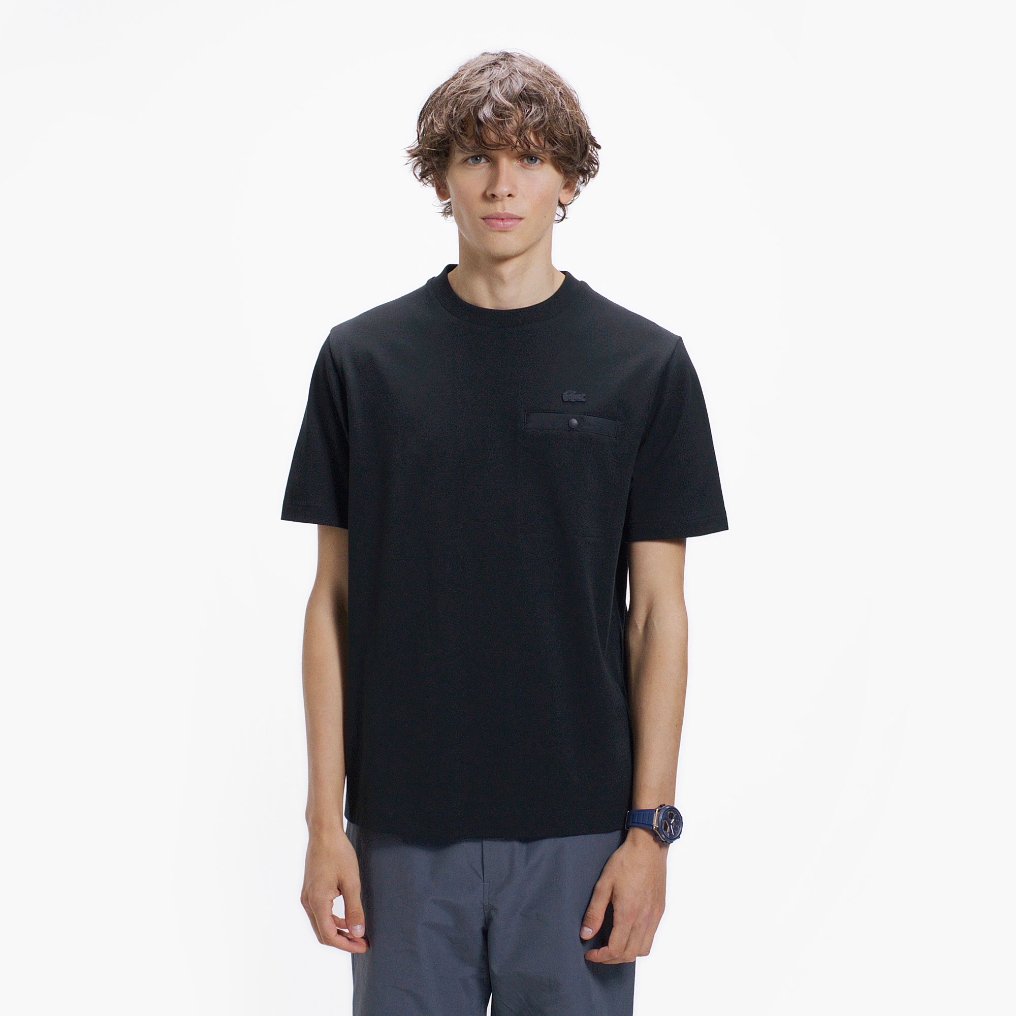 グログランポケットワントーンTシャツ