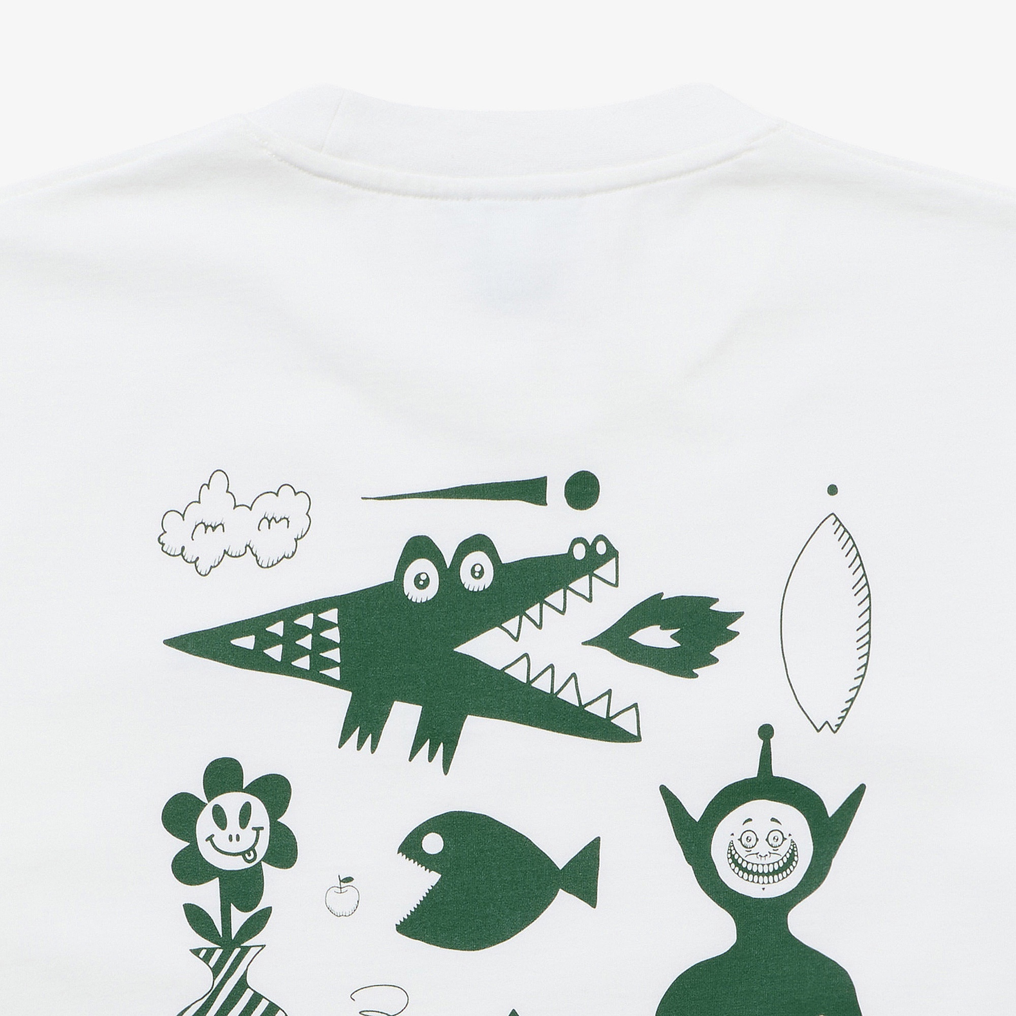 『My Lacoste Artist Program』 Vol.10 yoshi47デザインTシャツ（bunch of characters）