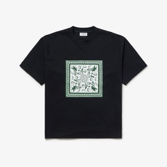 LACOSTE アーチネームカレッジ ロゴ Tシャツ　オリーブ XL アーチネームカレッジロゴTシャツ TH2733 - ラコステ（LACOSTE）公式