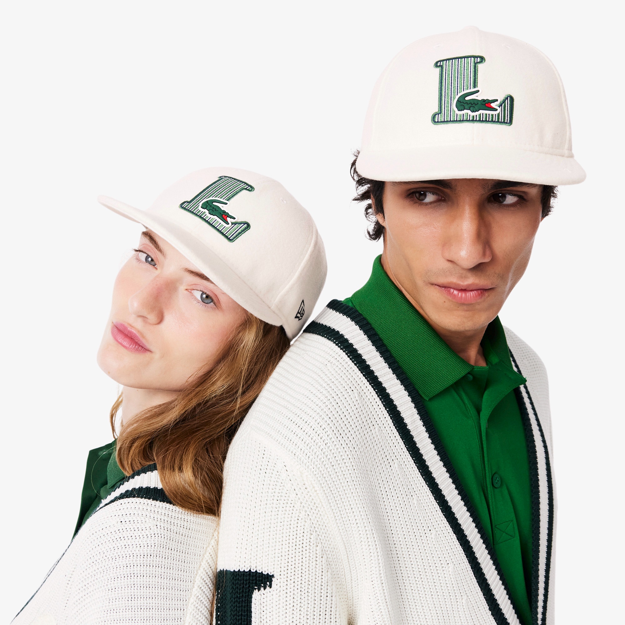 ラコステ×ニューエラ 9FIFTY キャップ