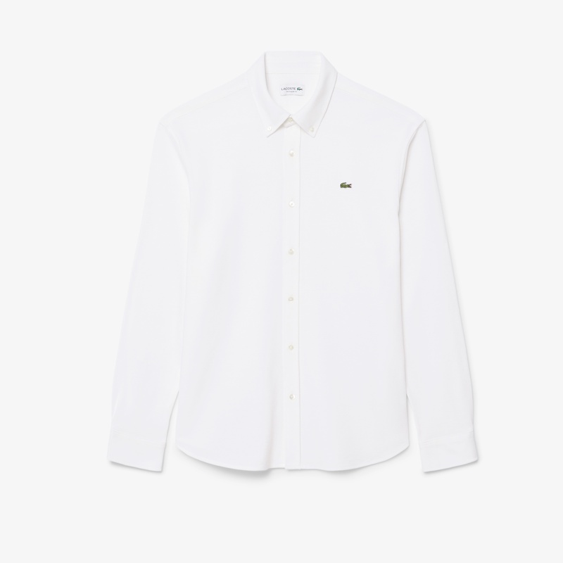 コットン鹿の子ボタンダウンシャツ CH6232 - ラコステ（LACOSTE）公式