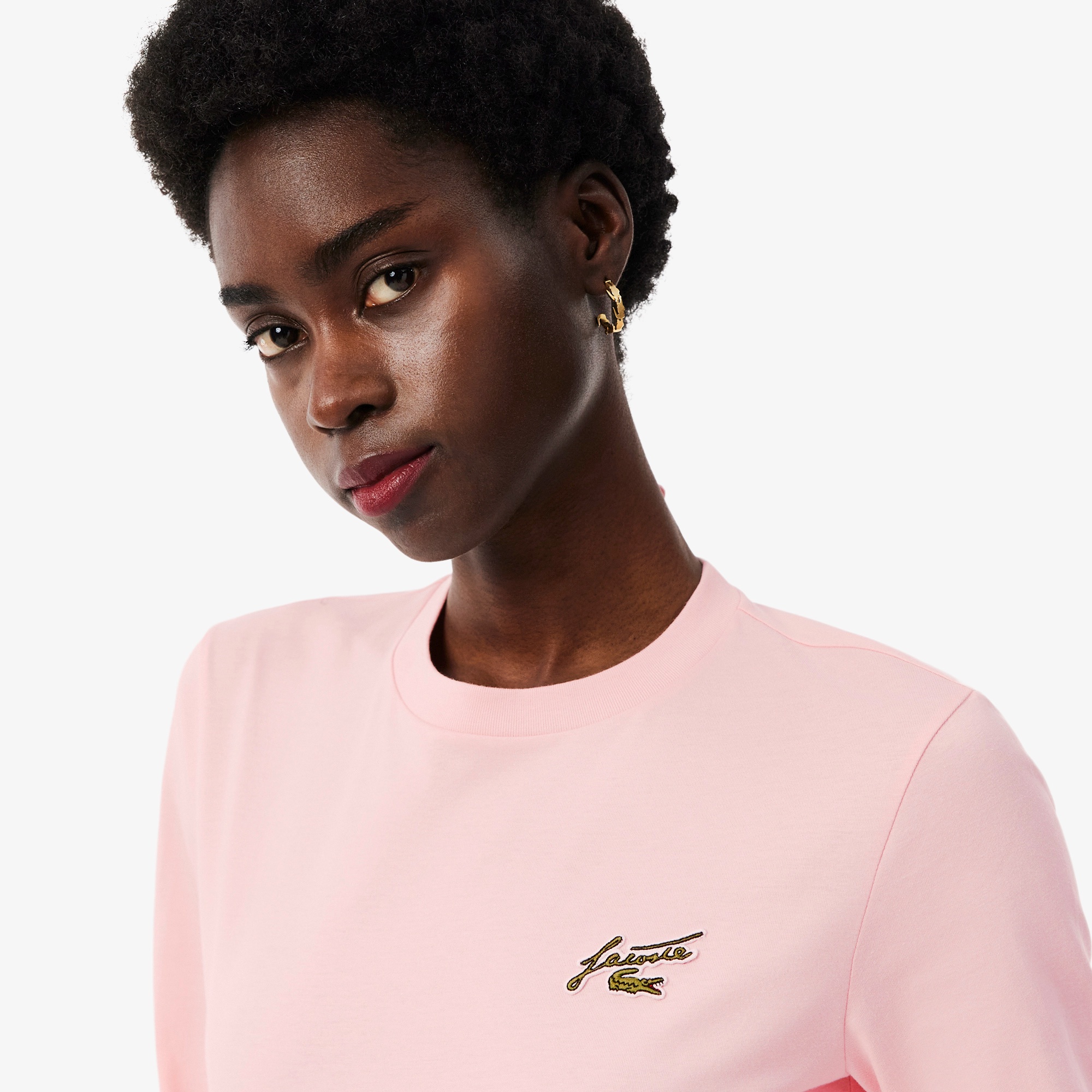 シグネチャーワッペンロングスリーブTシャツ