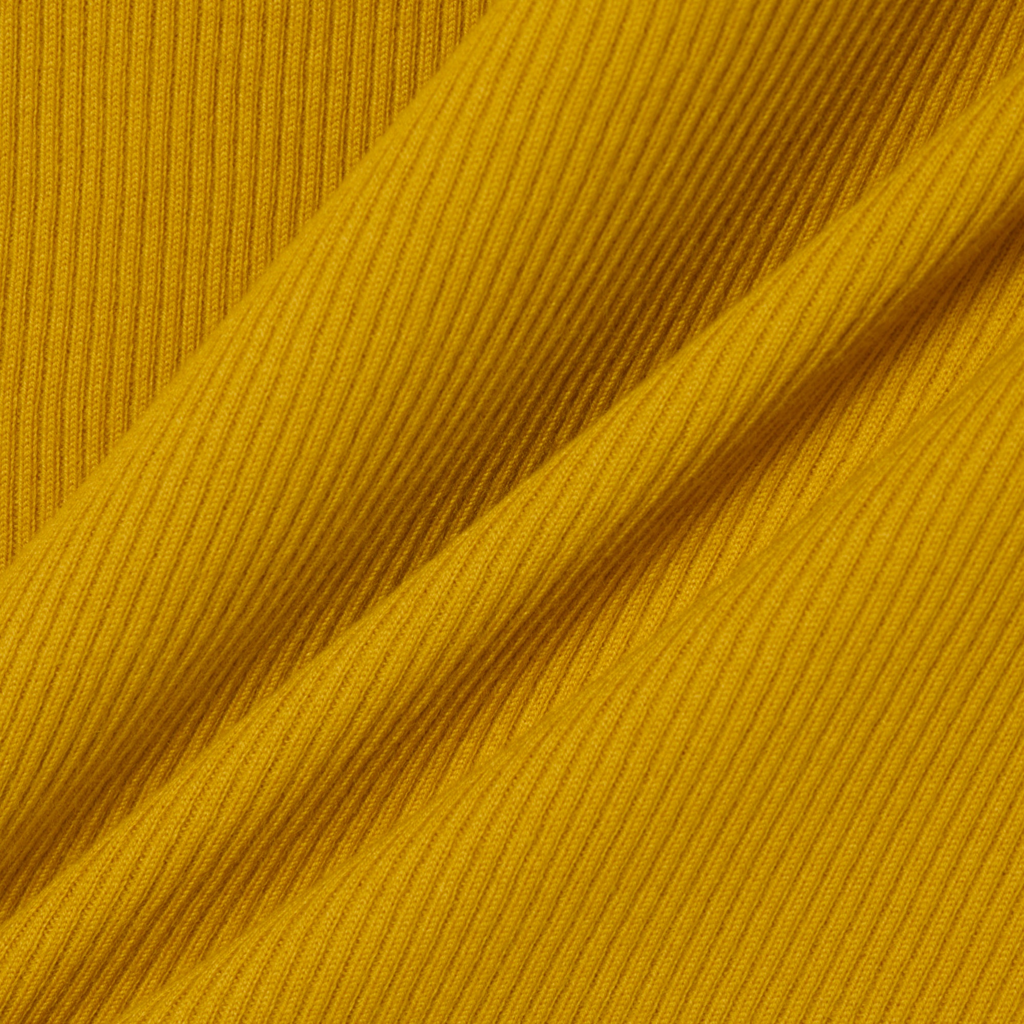 タイトフィットリブニットTシャツ