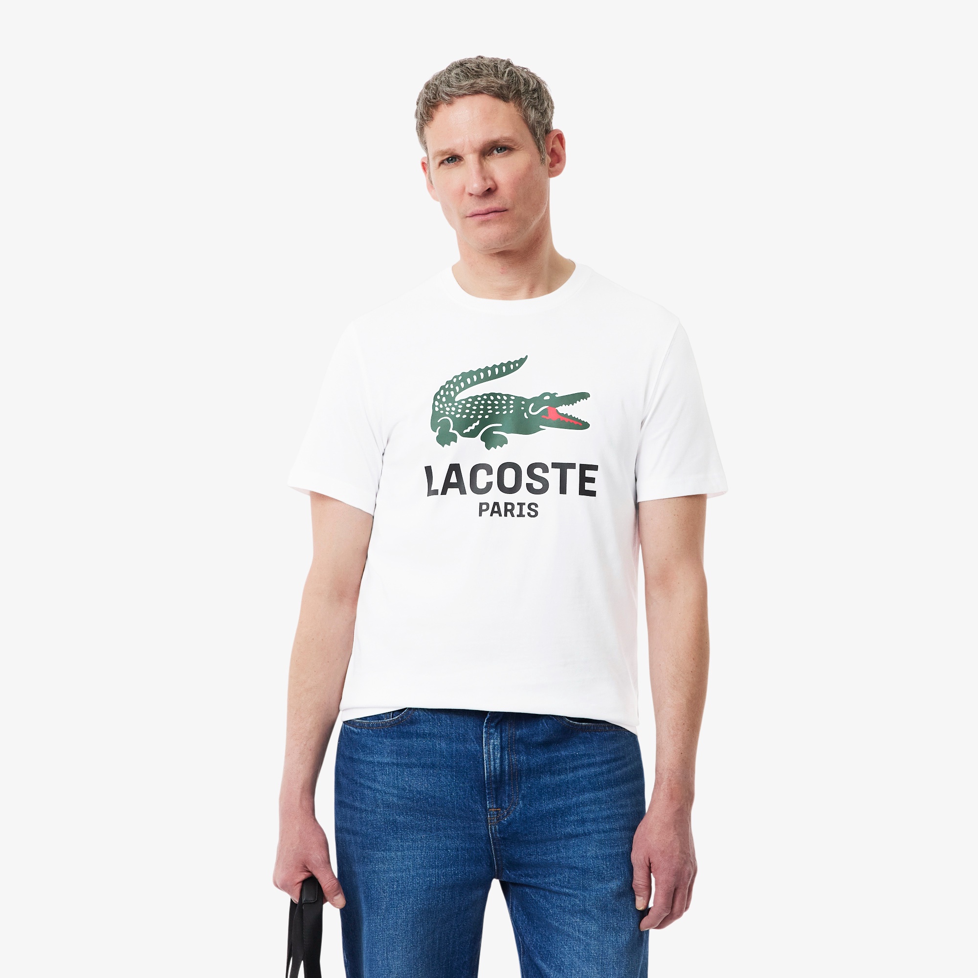 ビッグワニロゴプリントTシャツ