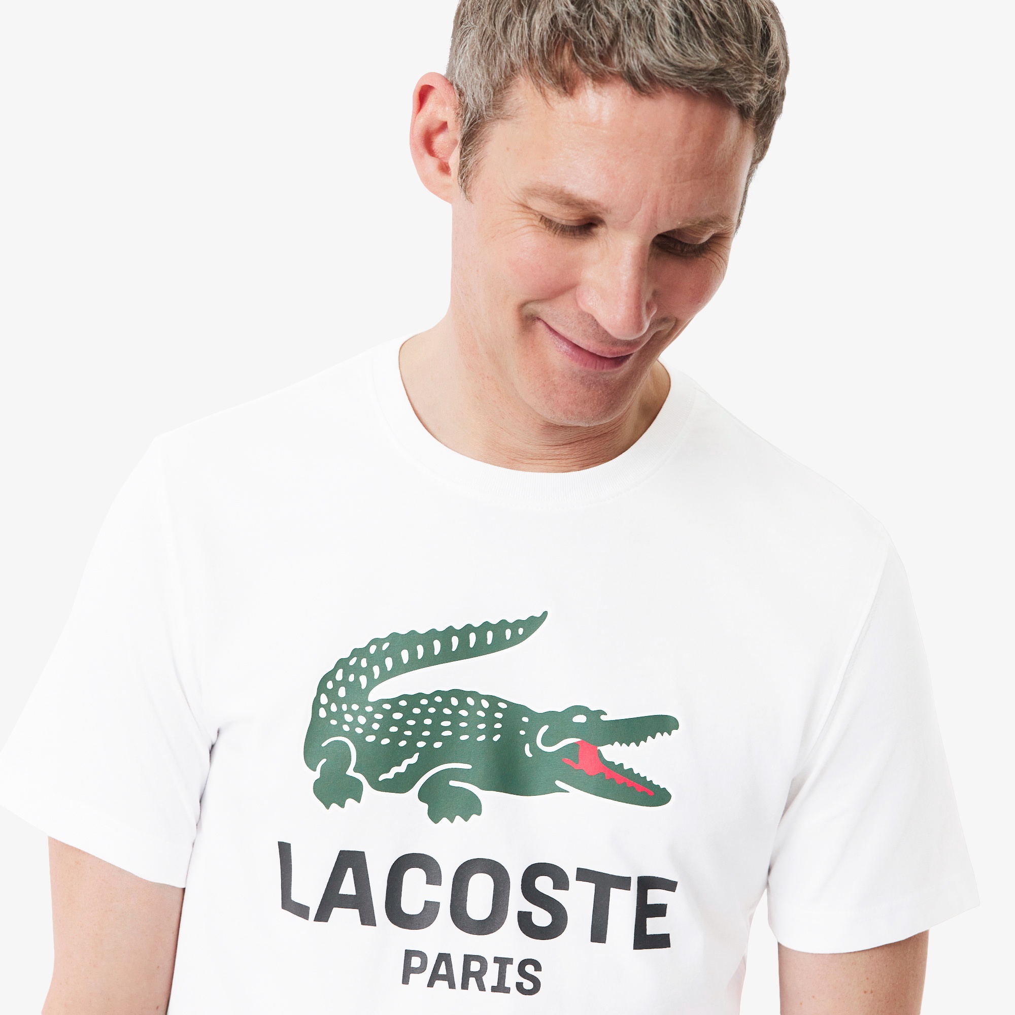ビッグワニロゴプリントTシャツ