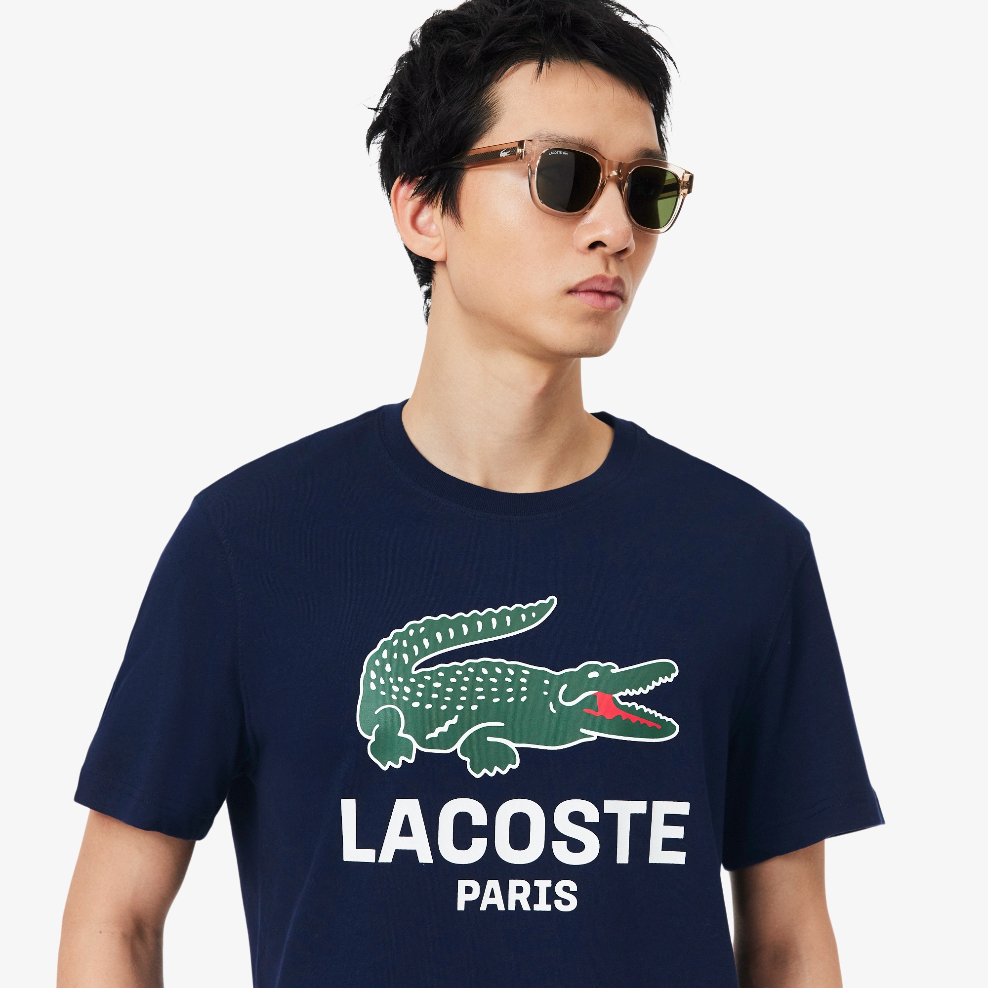 ビッグワニロゴプリントTシャツ