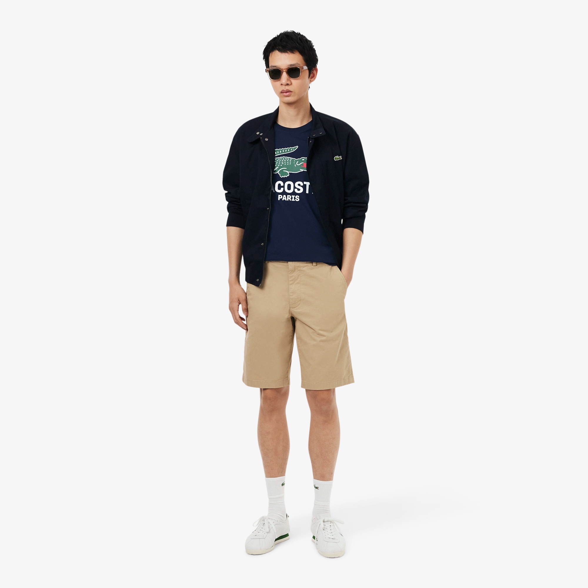 ビッグワニロゴプリントTシャツ