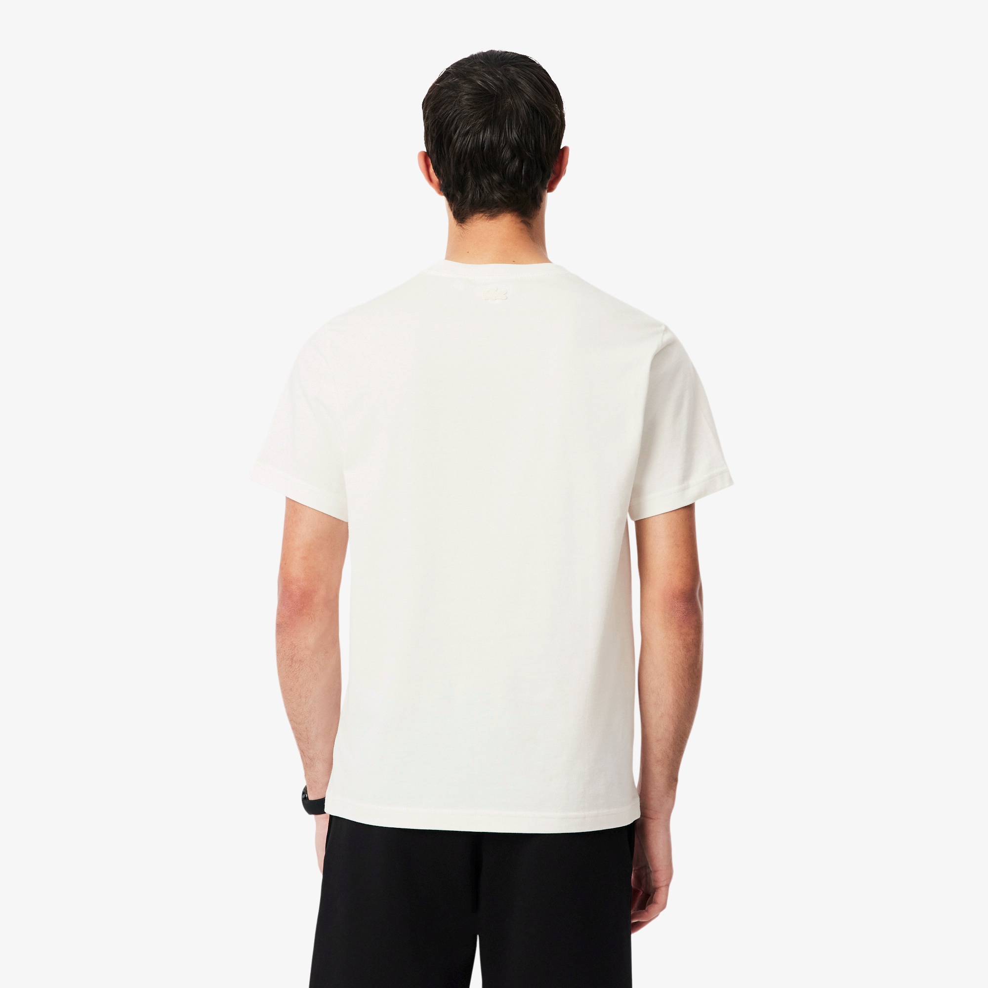 グラフィックプリントコットンTシャツ