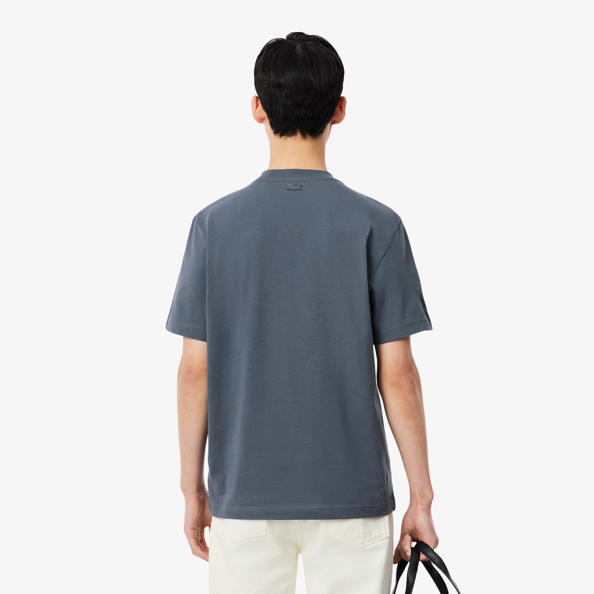 グラフィックプリントコットンTシャツ