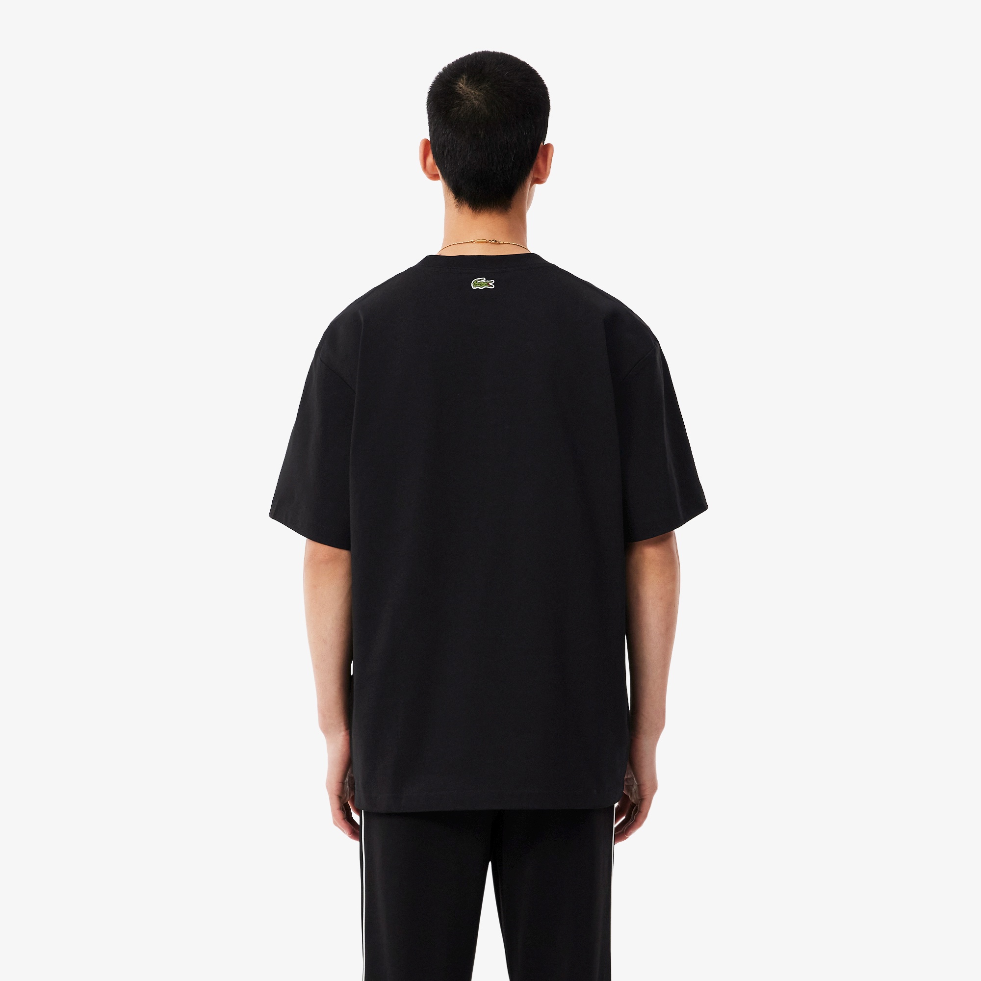 LACOSTE PARISロゴステッチTシャツ