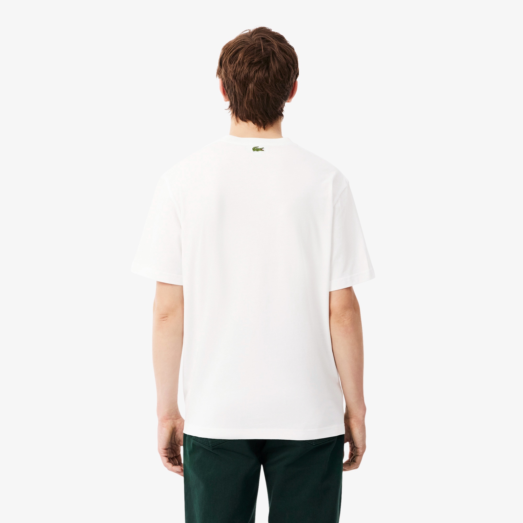 ビッグワニグラフィックプリントTシャツ