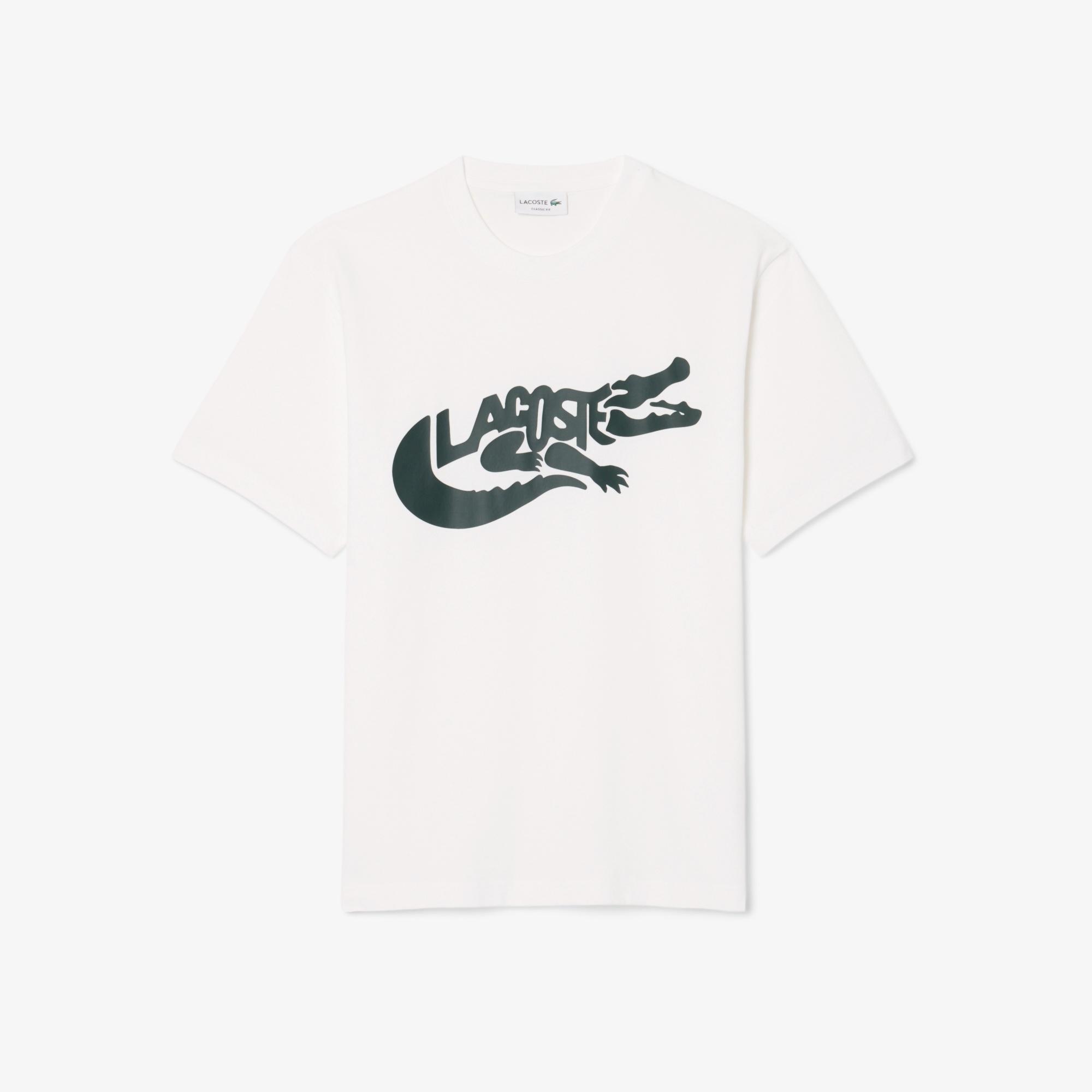 ビッグワニグラフィックプリントTシャツ